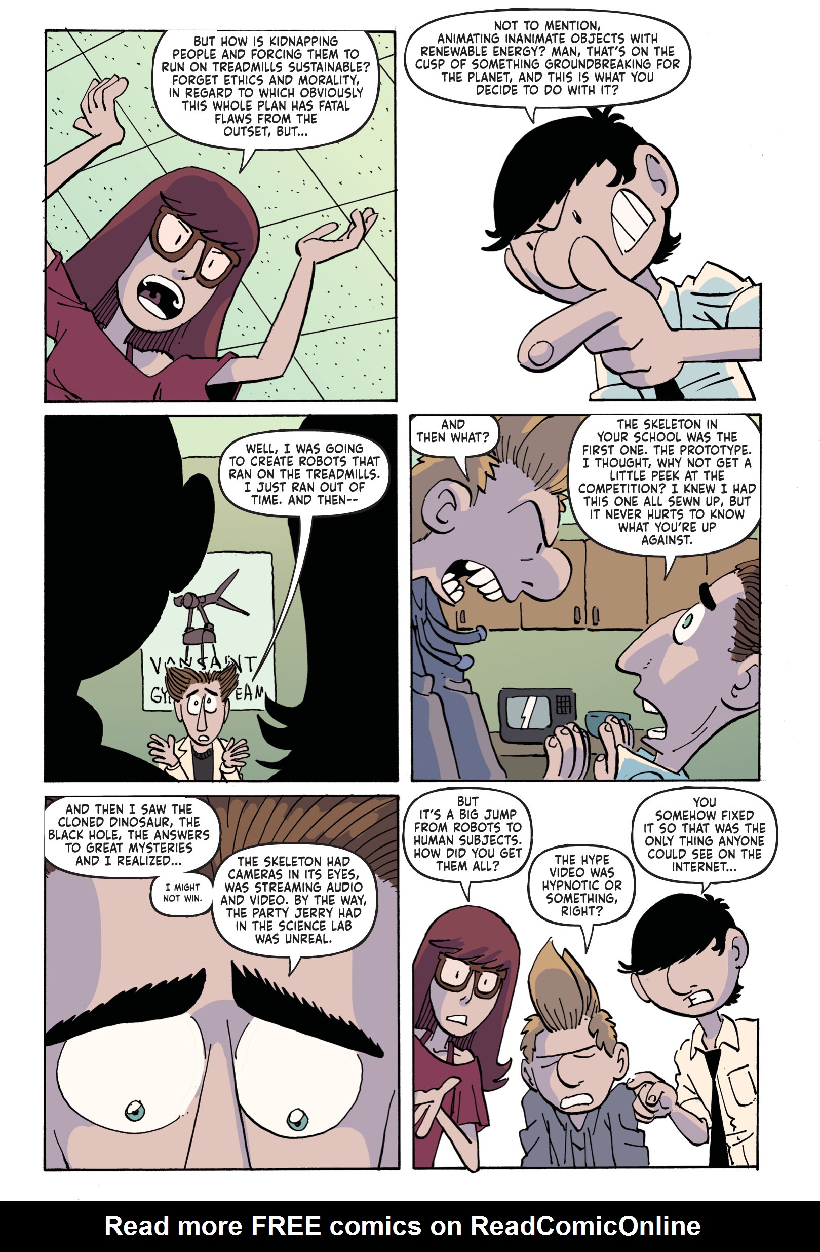 Read online Nancy Drew & the Hardy Boys: The Mystery of the Missing Adults! comic -  Issue # TPB - 84