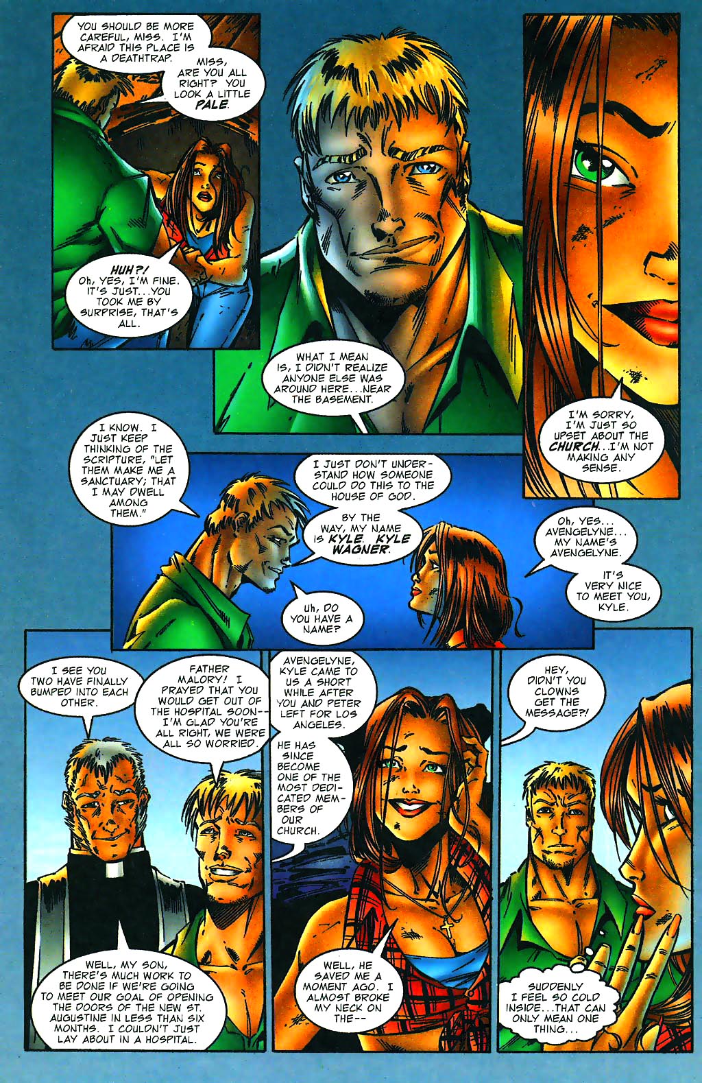 Read online Avengelyne (1996) comic -  Issue #1 - 8