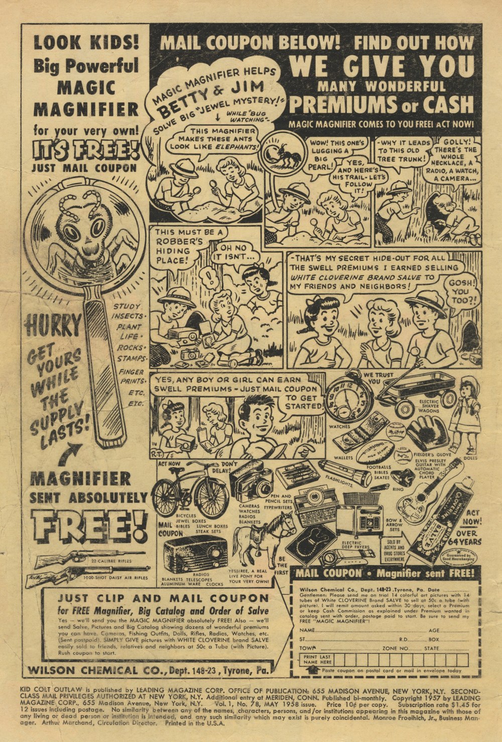 Read online Kid Colt Outlaw comic -  Issue #78 - 2