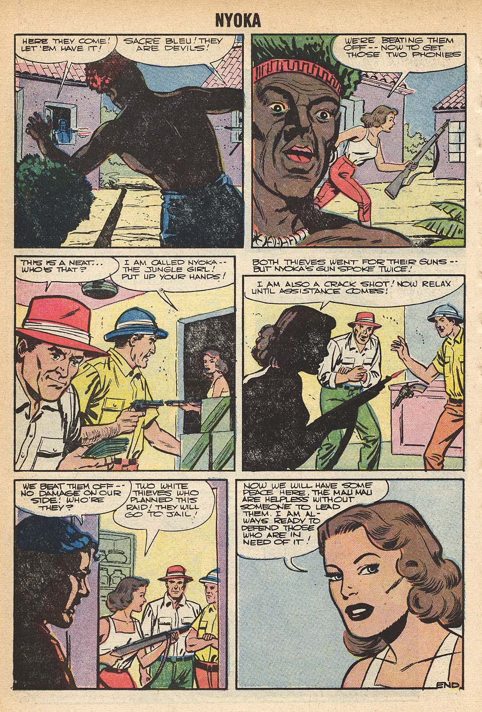 Read online Nyoka the Jungle Girl (1955) comic -  Issue #17 - 14