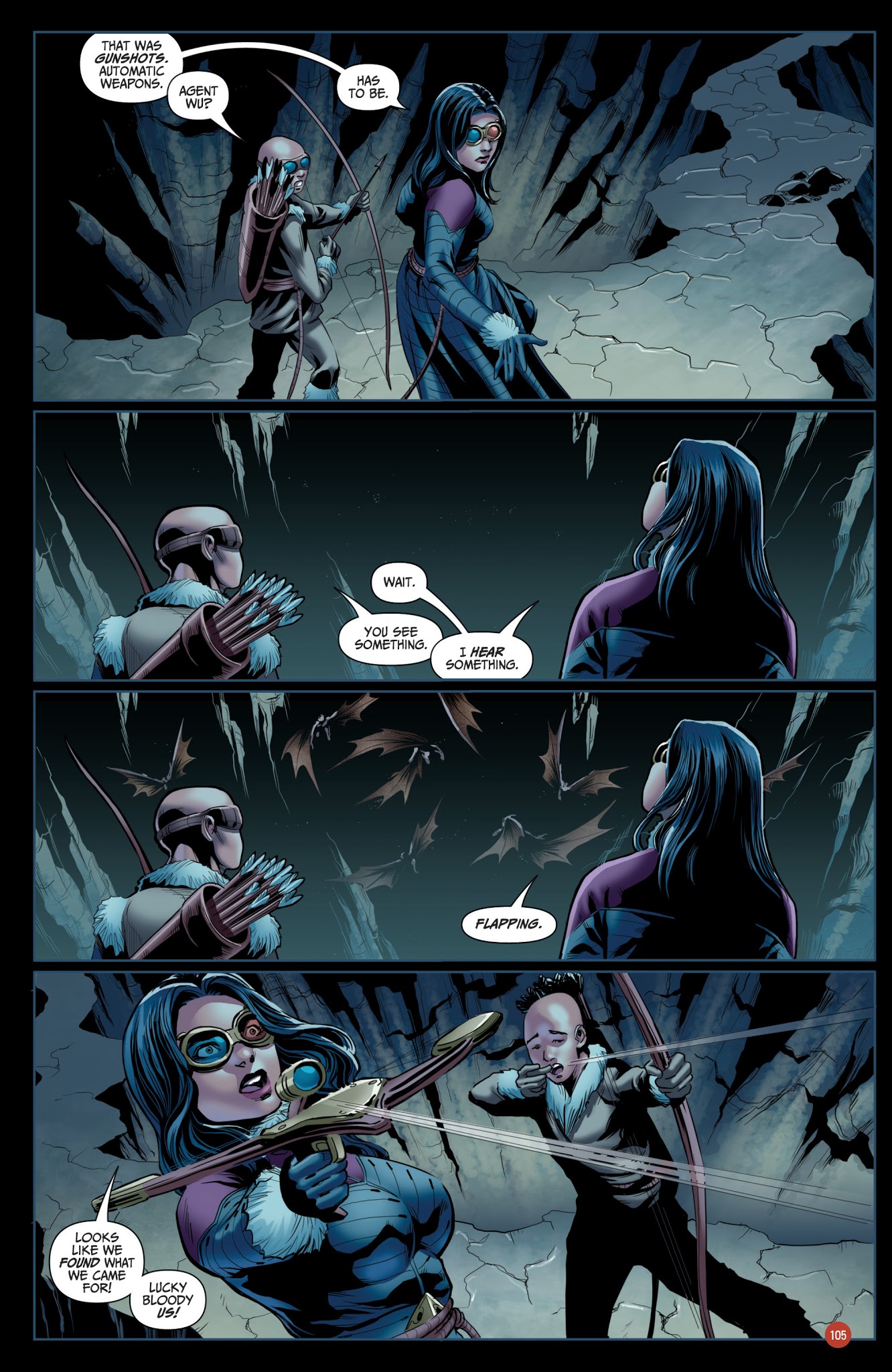 Read online Van Helsing vs. Werewolf comic -  Issue # _TPB 1 - 106