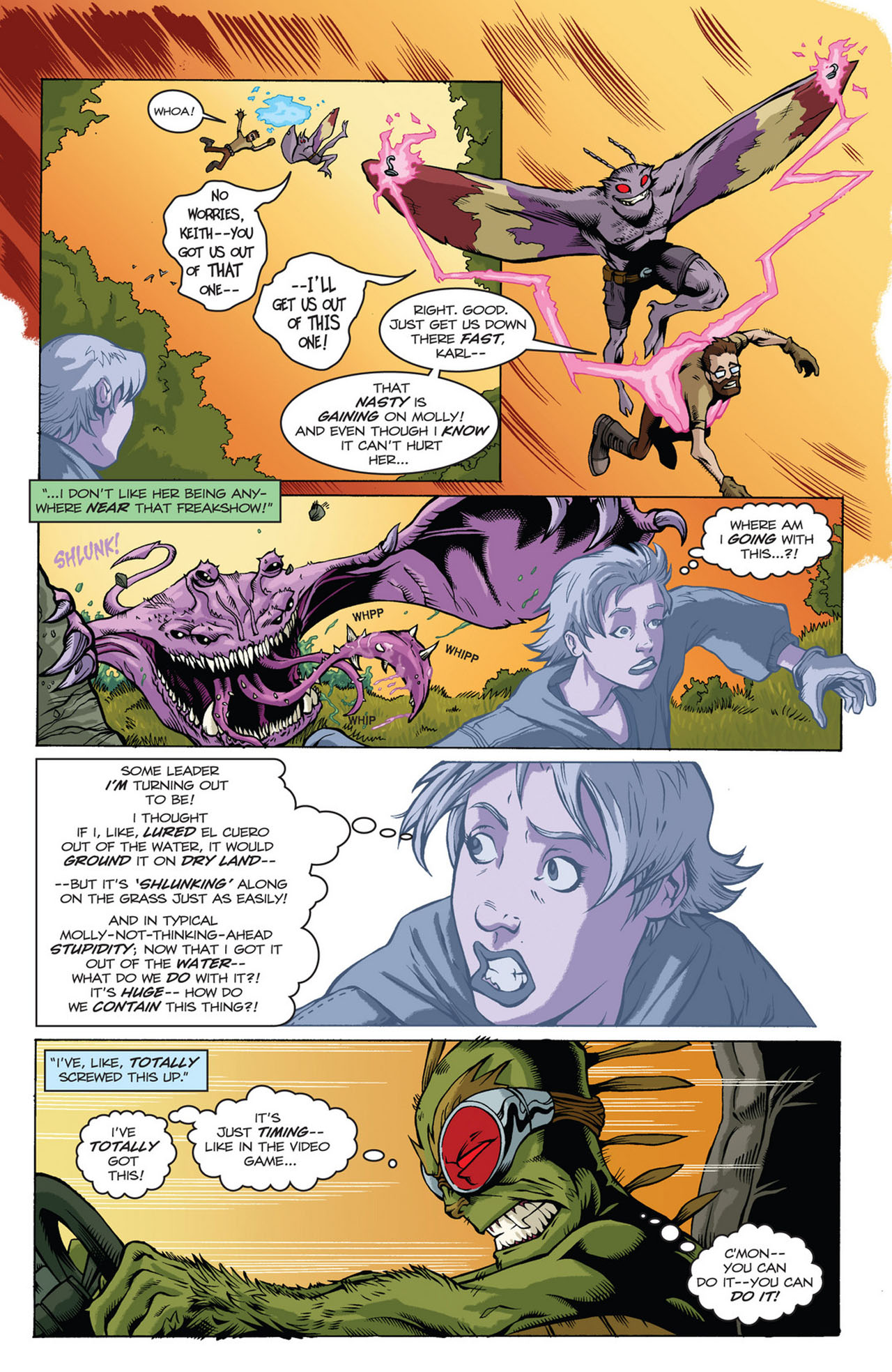 Read online The Perhapanauts: Danger Down Under! comic -  Issue #4 - 10