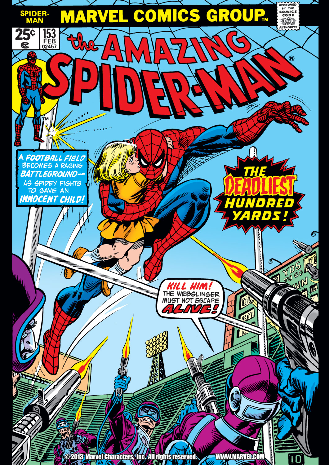 Read online The Amazing Spider-Man (1963) comic -  Issue #153 - 1