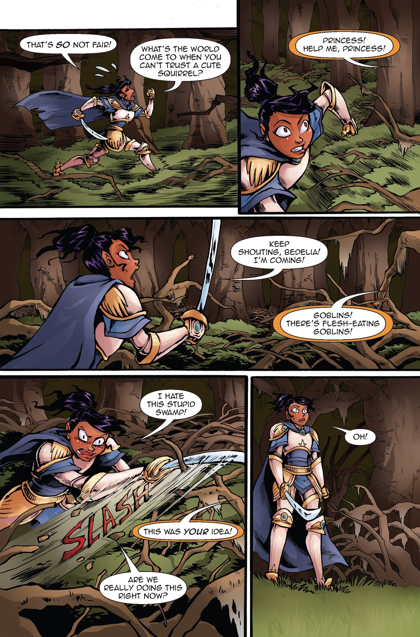 Read online Princeless Book 4: Be Yourself (2015) comic -  Issue #1 - 15