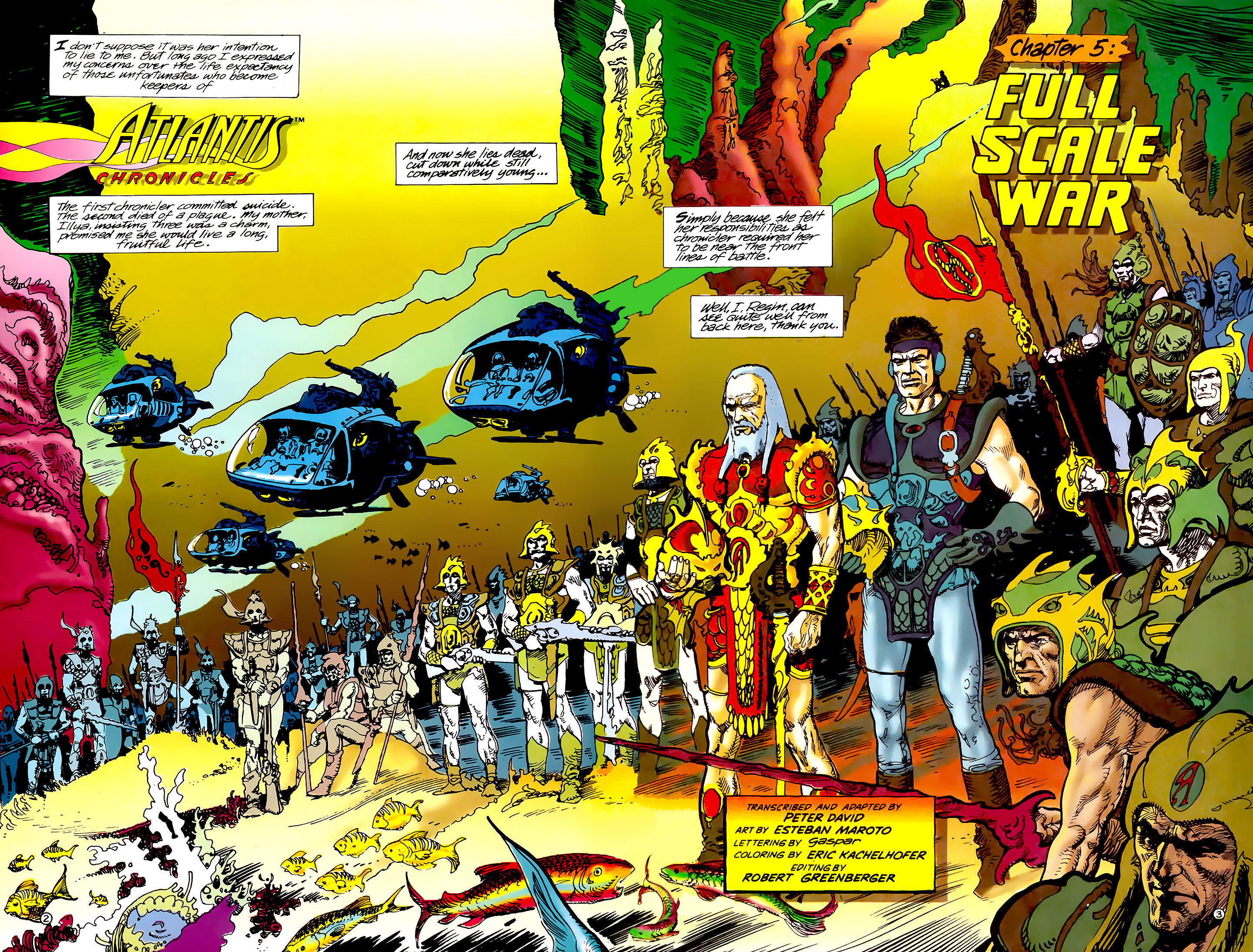 Read online Atlantis Chronicles comic -  Issue #4 - 3