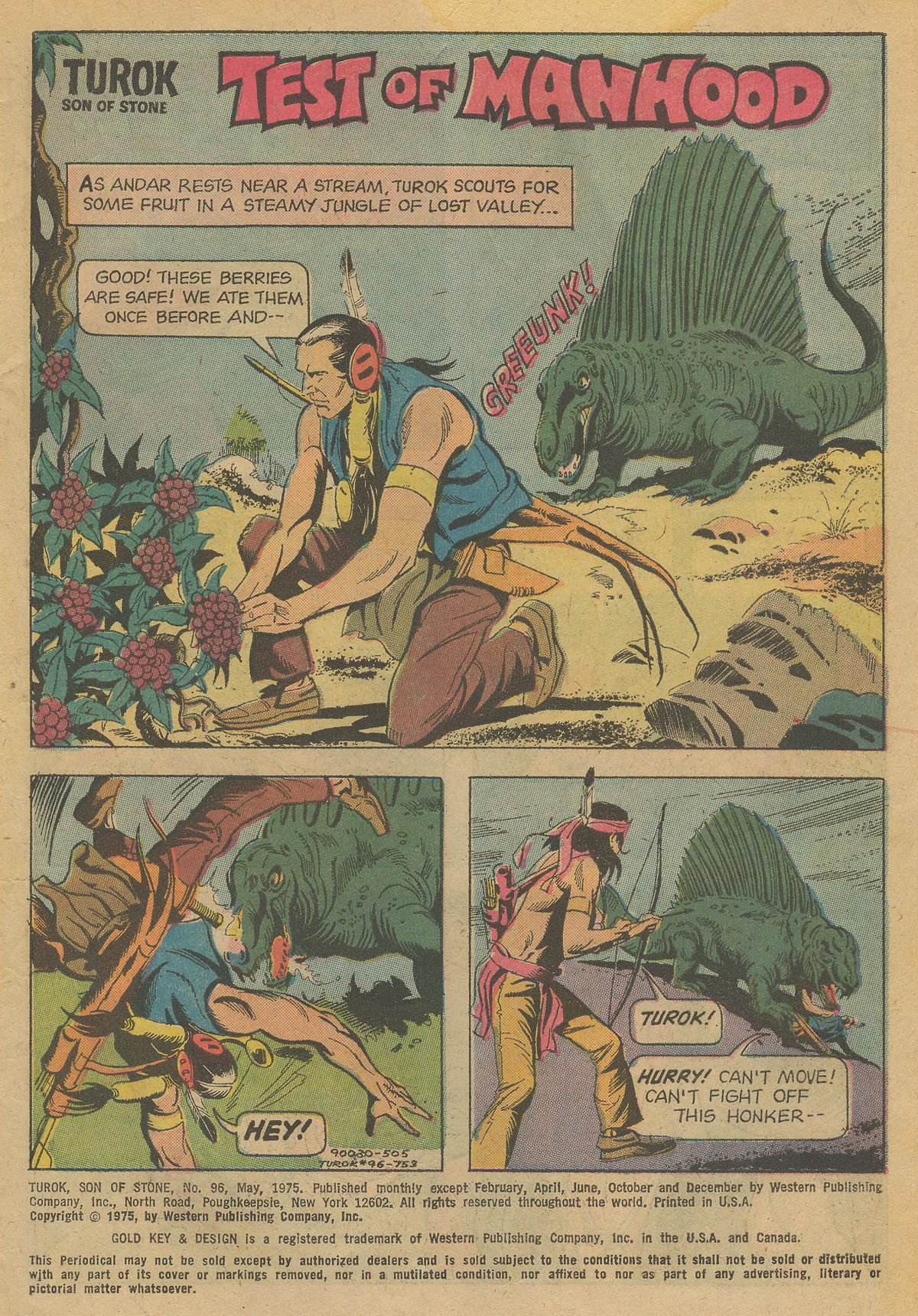 Read online Turok, Son of Stone comic -  Issue #96 - 3