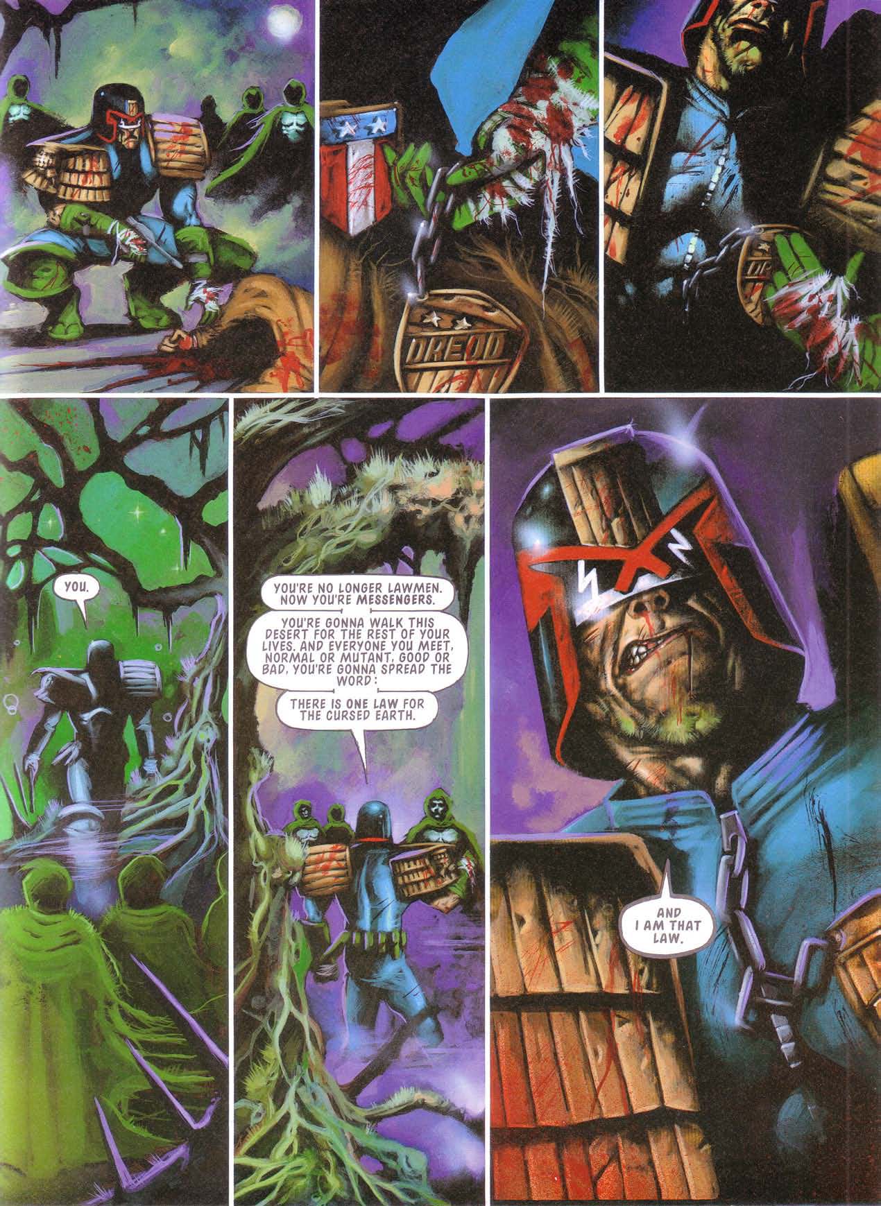 Read online Judge Dredd: Goodnight Kiss comic -  Issue # TPB - 91