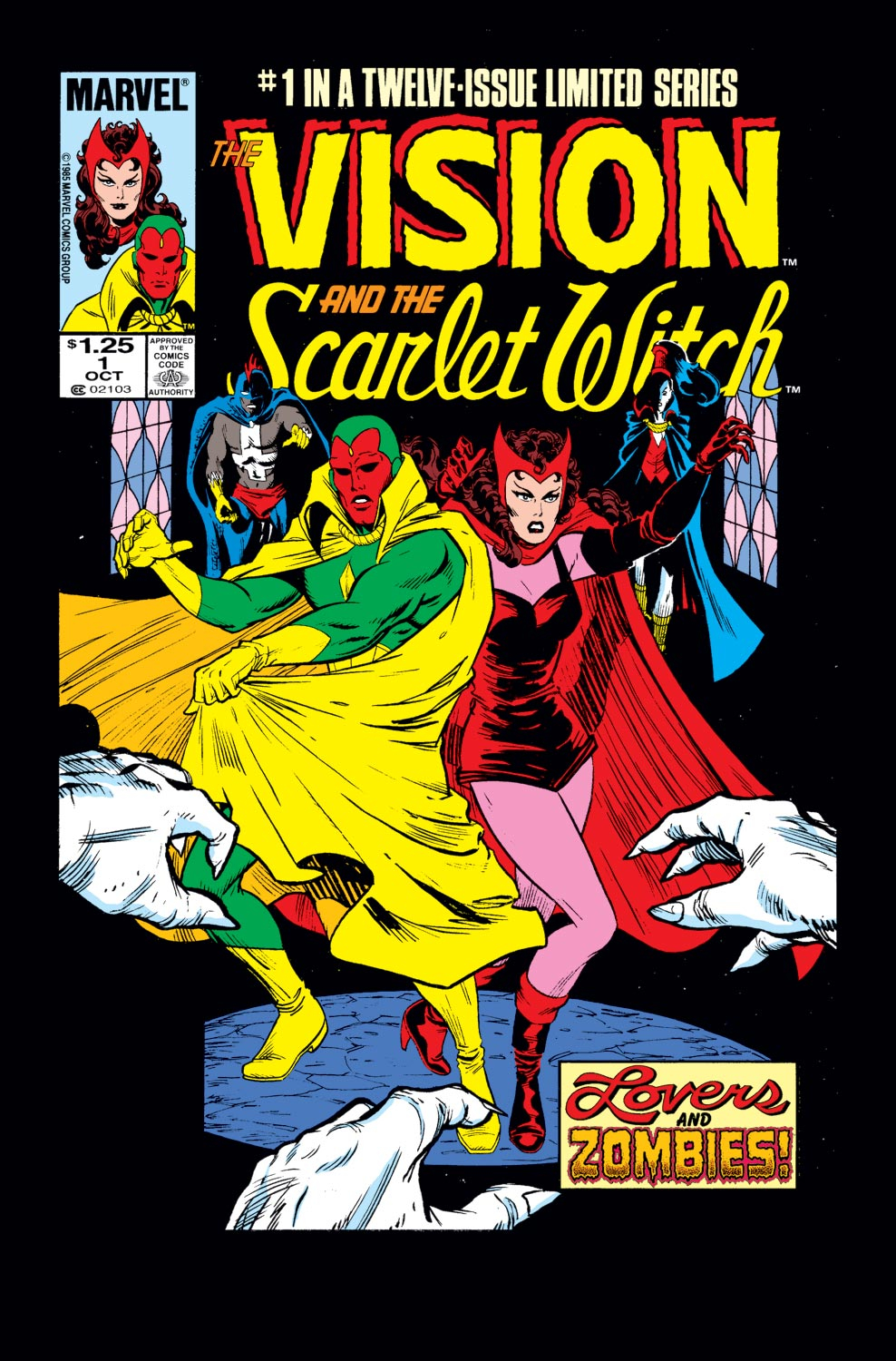 Read online The Vision and the Scarlet Witch (1985) comic -  Issue #1 - 1