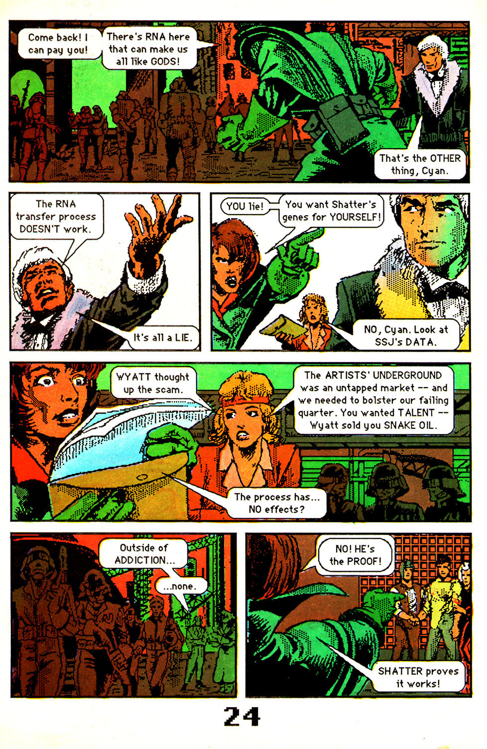 Read online Shatter comic -  Issue #4 - 27