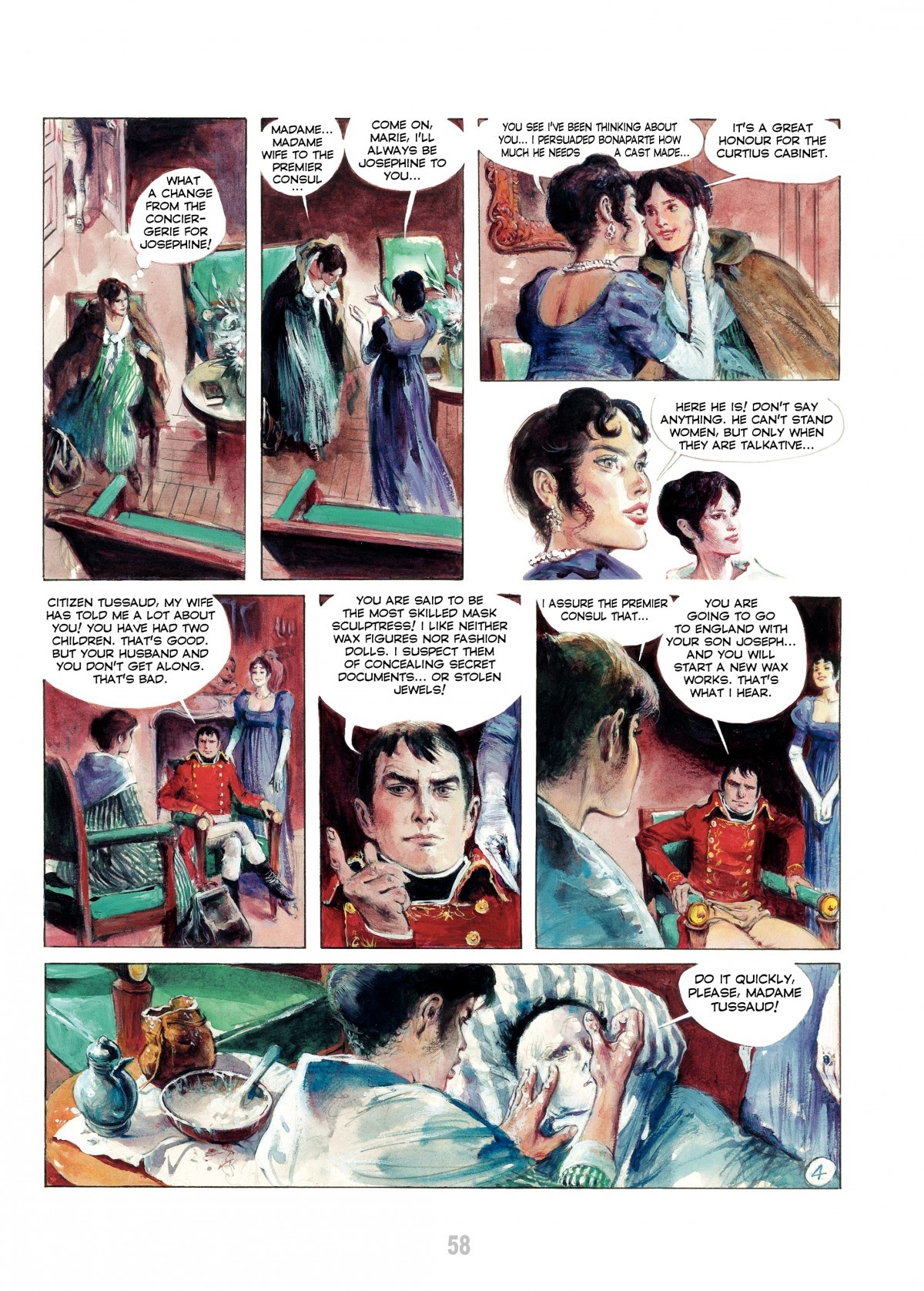 Read online The Fascinating Madame Tussaud comic -  Issue # TPB - 60