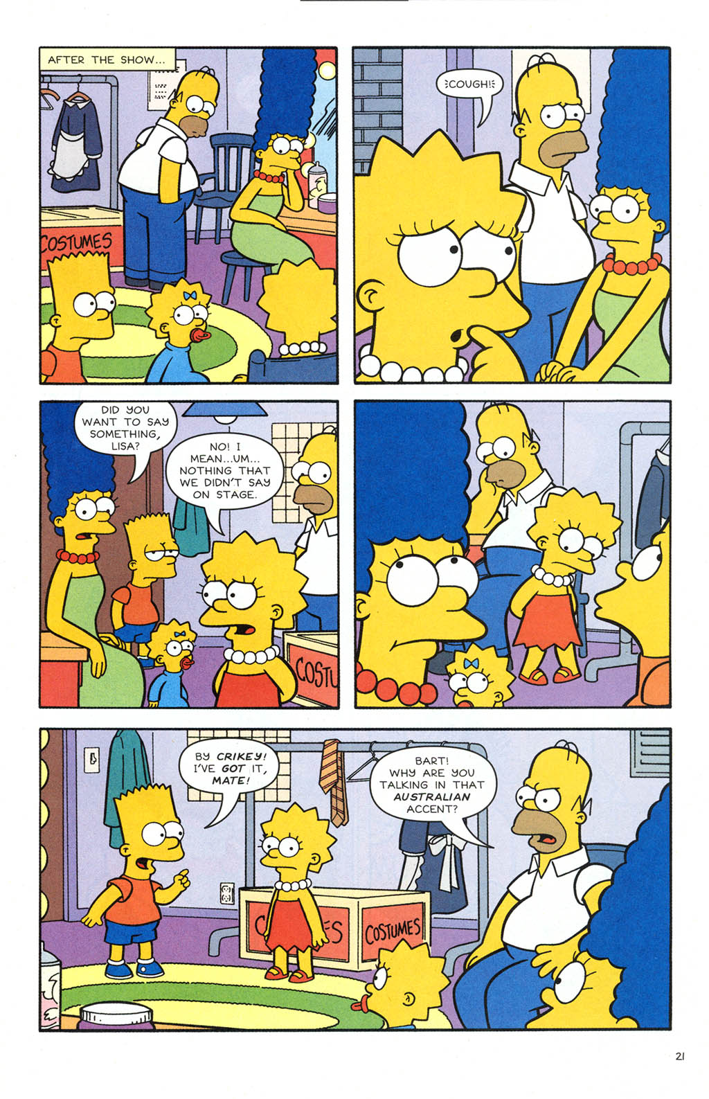 Read online Simpsons Comics comic -  Issue #106 - 22