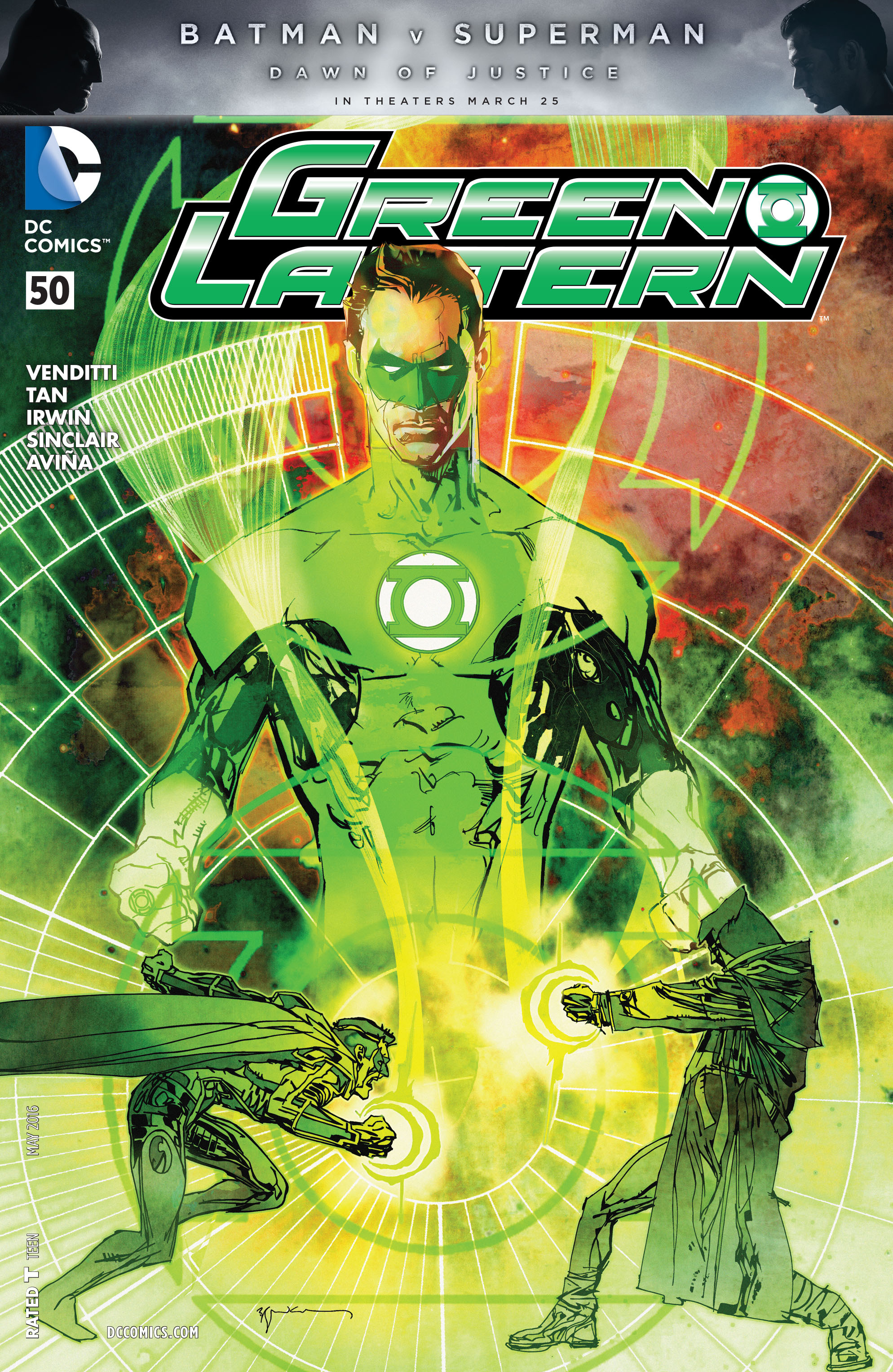 Read online Green Lantern (2011) comic -  Issue #50 - 1