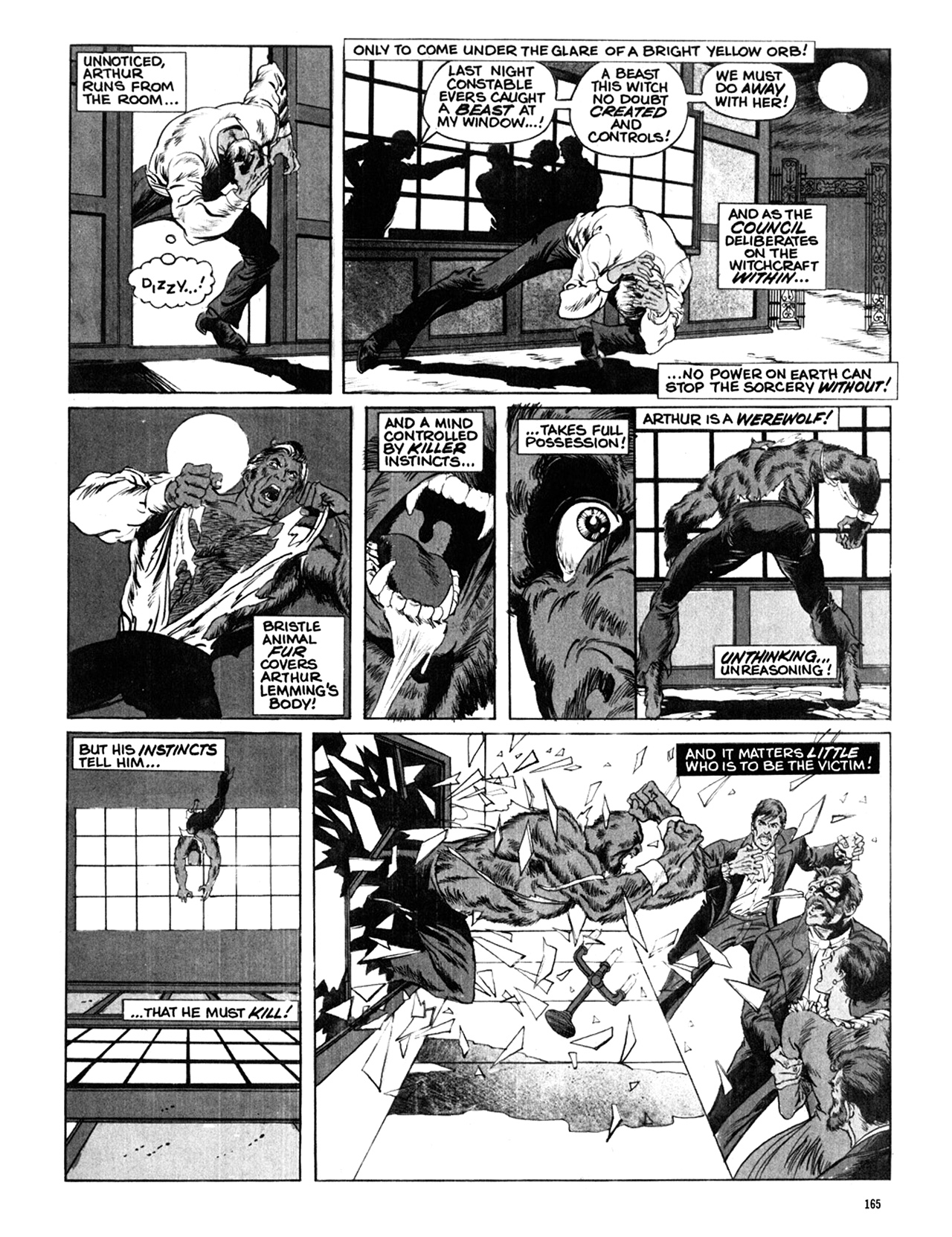 Read online Eerie Archives comic -  Issue # TPB 10 - 166