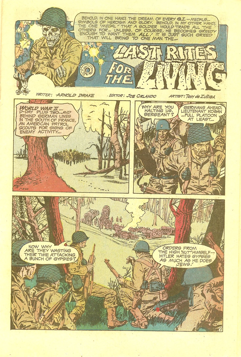 Read online Weird War Tales (1971) comic -  Issue #22 - 15