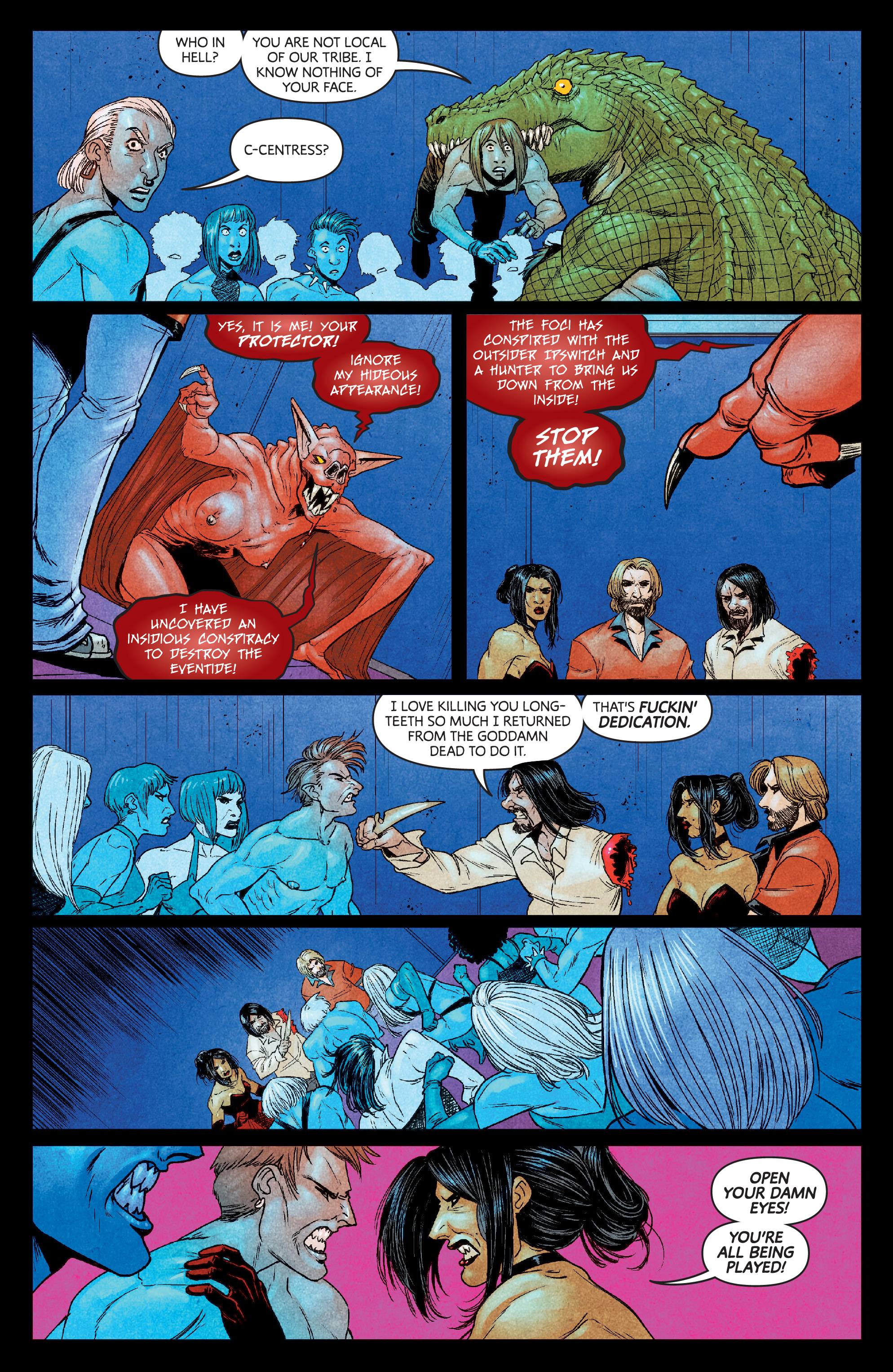 Read online Dark Red comic -  Issue #10 - 13