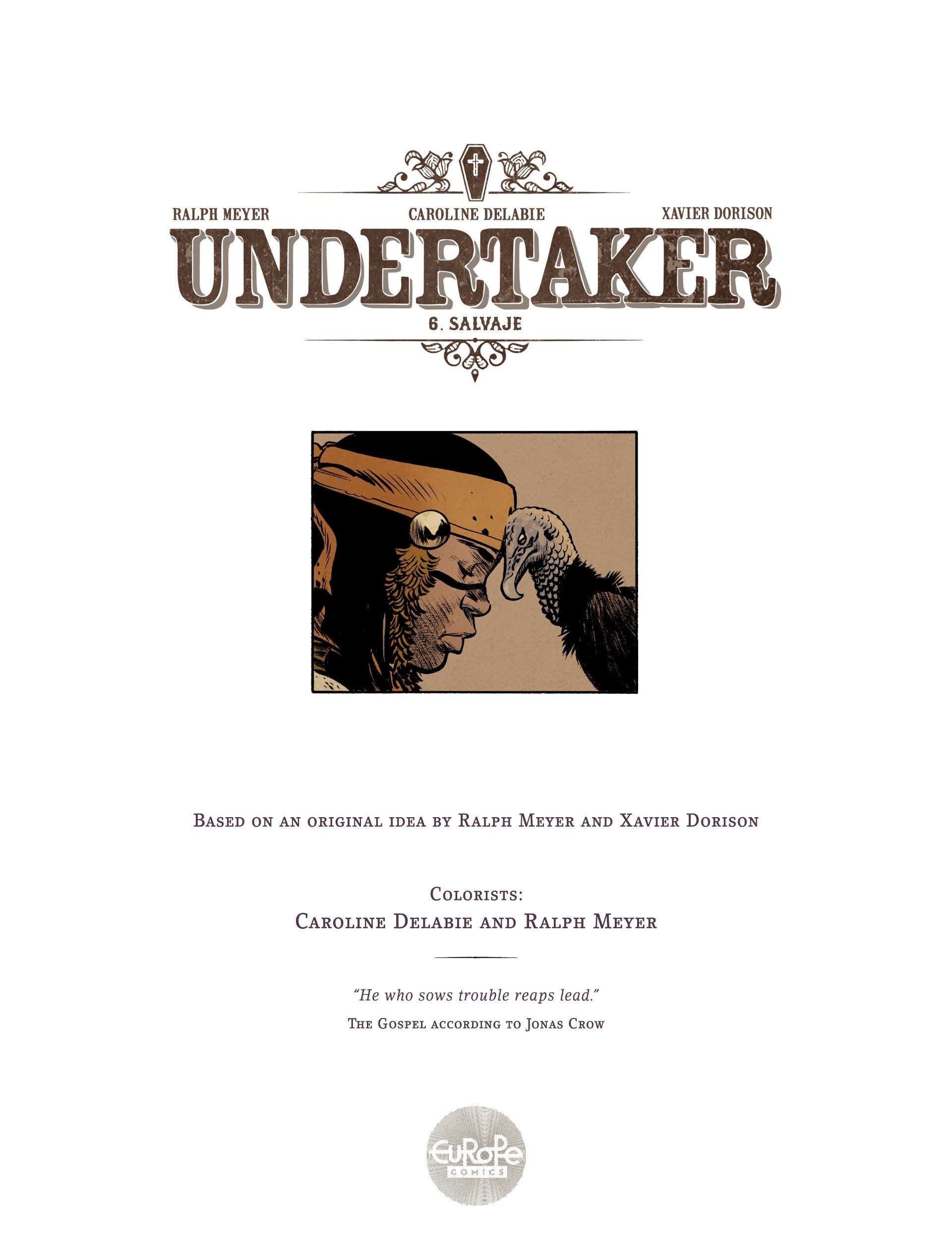Read online Undertaker (2015) comic -  Issue #6 - 2