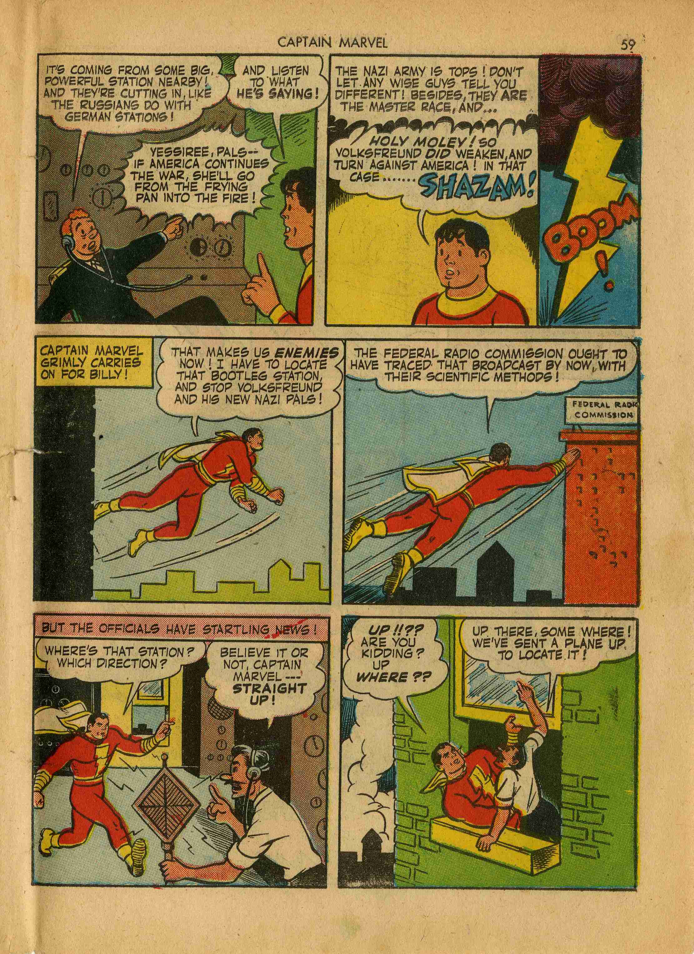 Read online Captain Marvel Adventures comic -  Issue #24 - 59