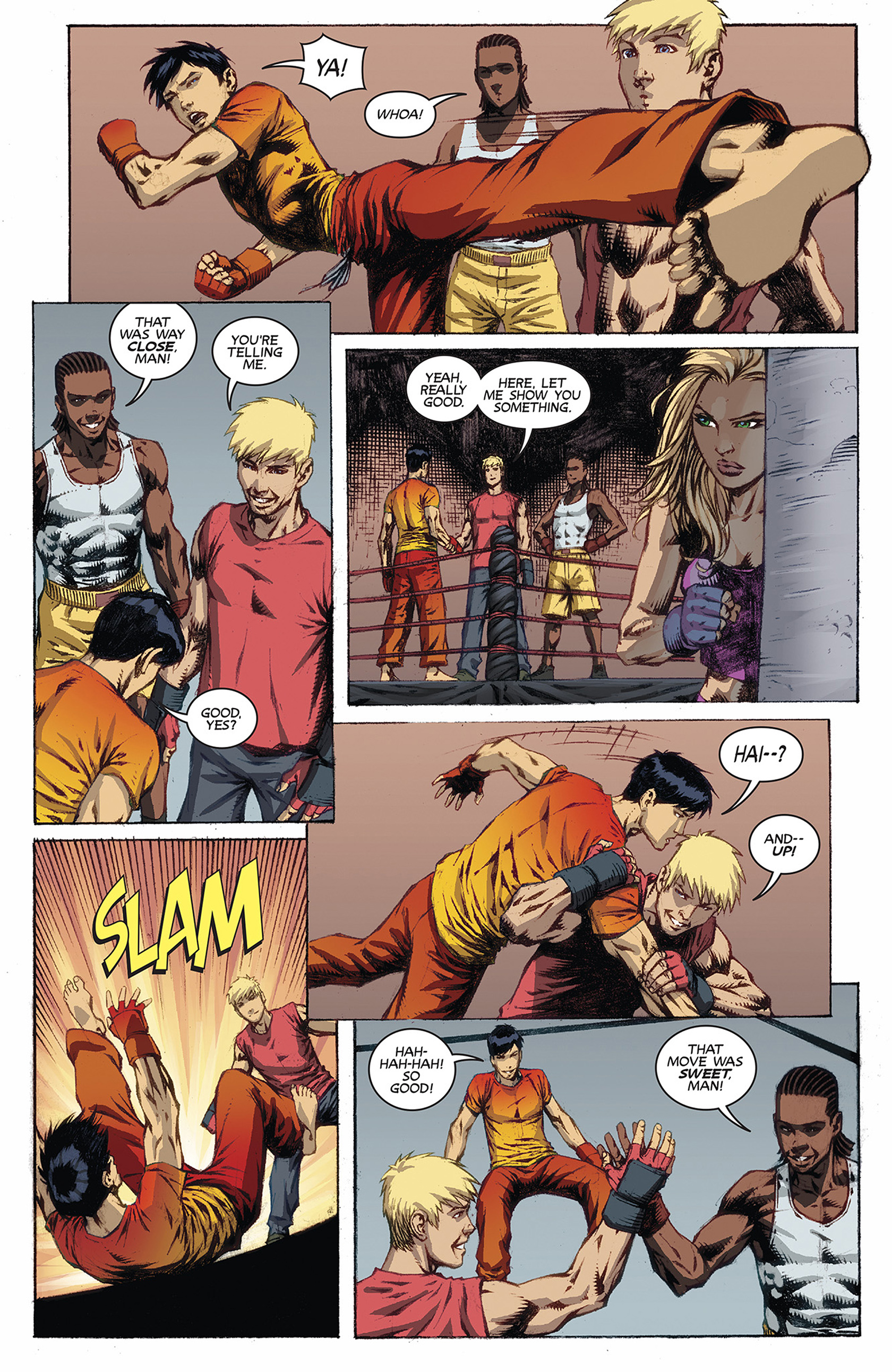 Read online Cage Hero comic -  Issue #2 - 20