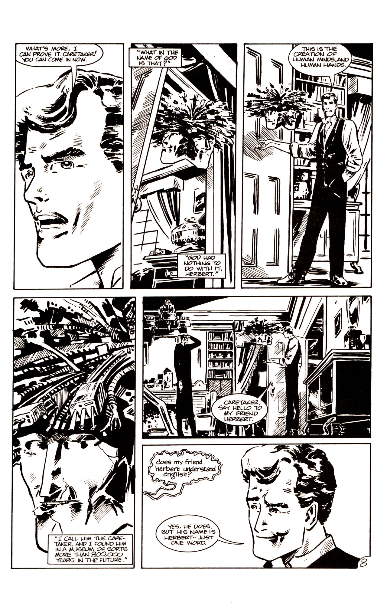 Read online The Time Machine comic -  Issue #1 - 10