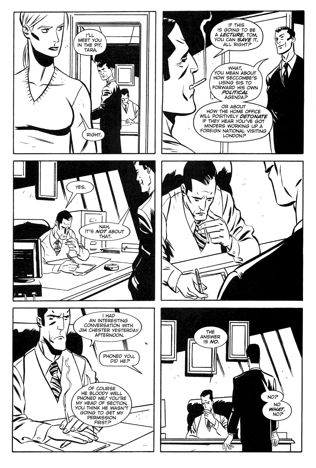 Read online Queen & Country comic -  Issue #22 - 18