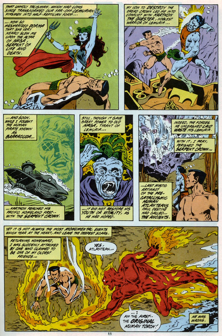 Read online Saga of the Sub-Mariner comic -  Issue #10 - 9