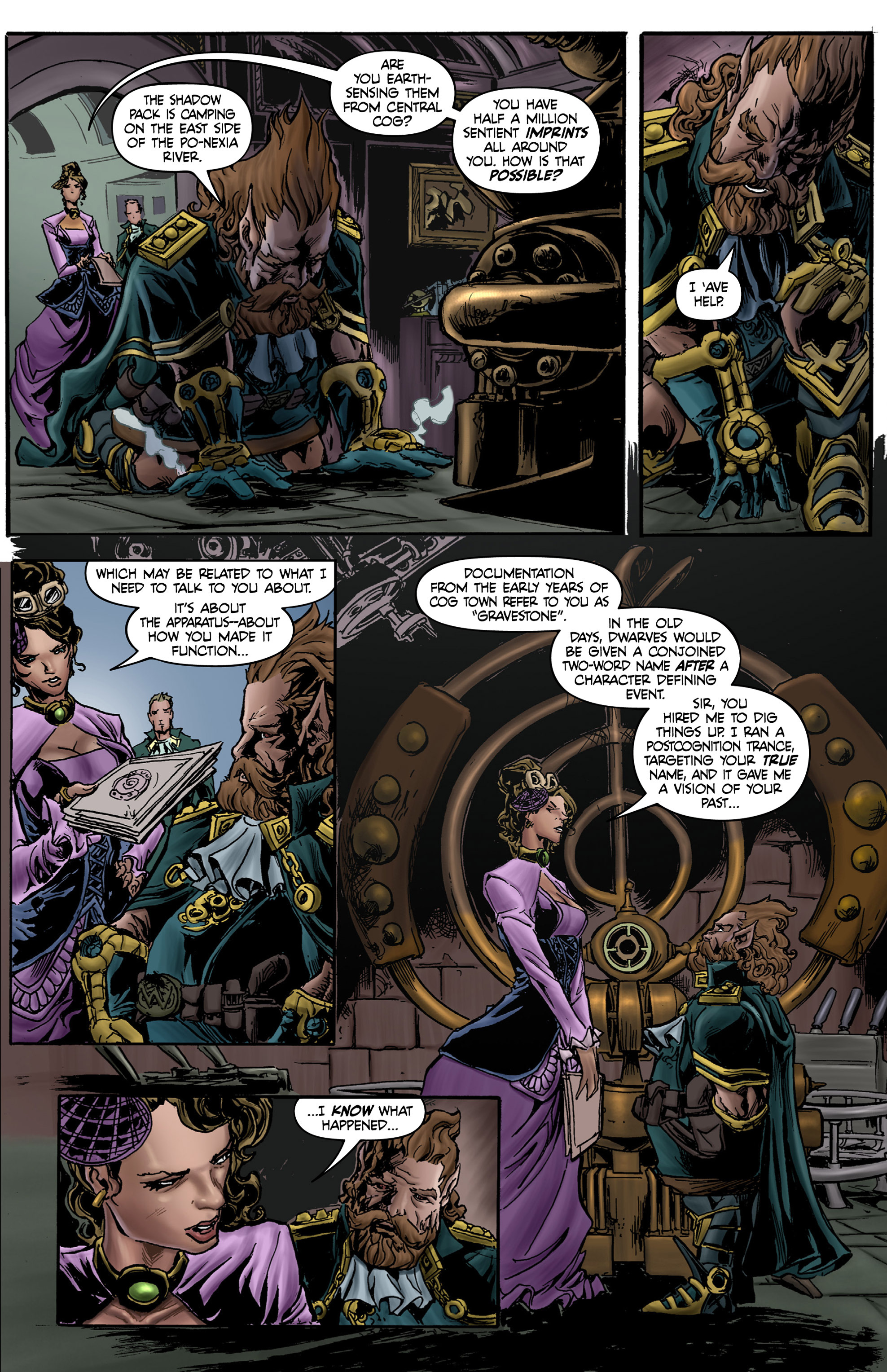 Read online Raven Nevermore comic -  Issue #7 - 19