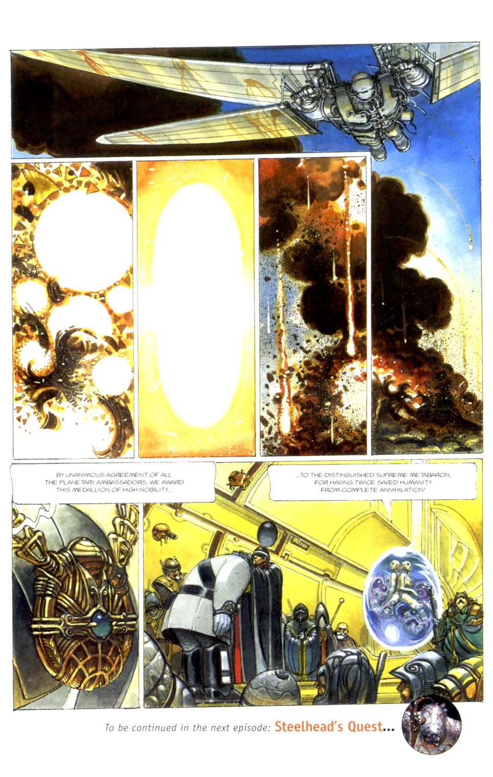 Read online The Metabarons comic -  Issue #10 - The Clash of Meta-Warriors - 27