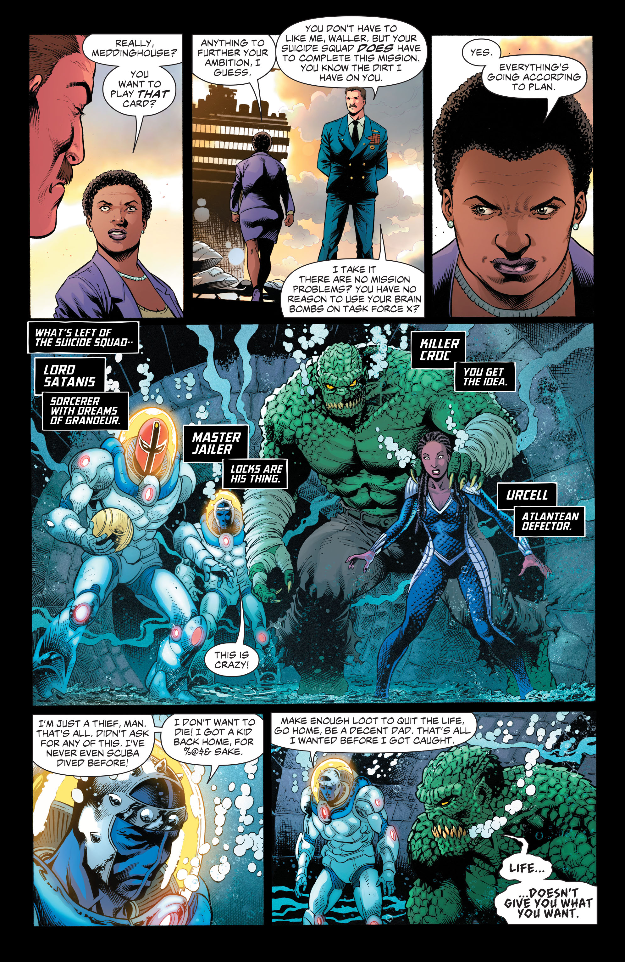 Read online Aquaman/Suicide Squad: Sink Atlantis! comic -  Issue # TPB - 56