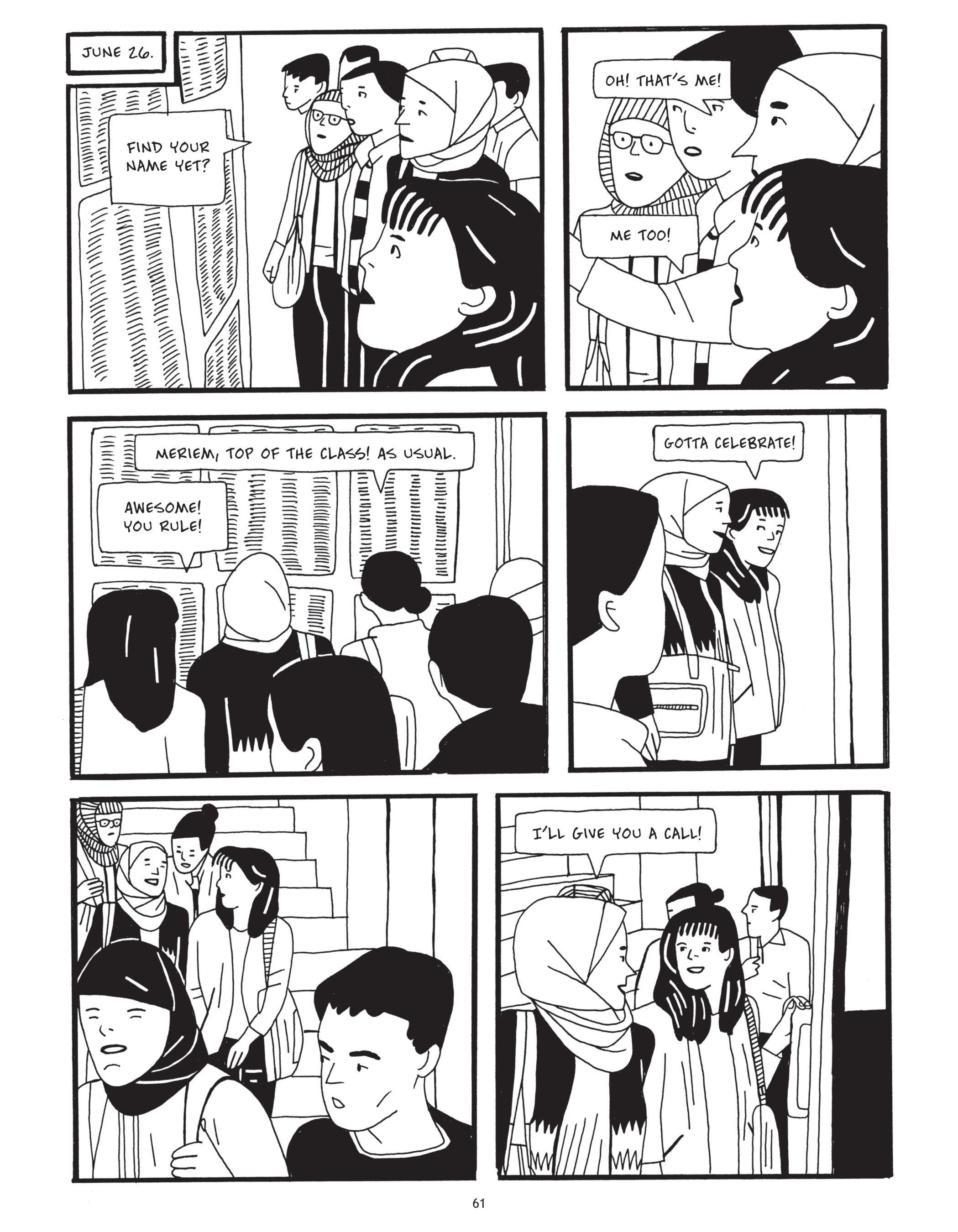 Read online After the Spring: A Story of Tunisian Youth comic -  Issue # TPB - 61