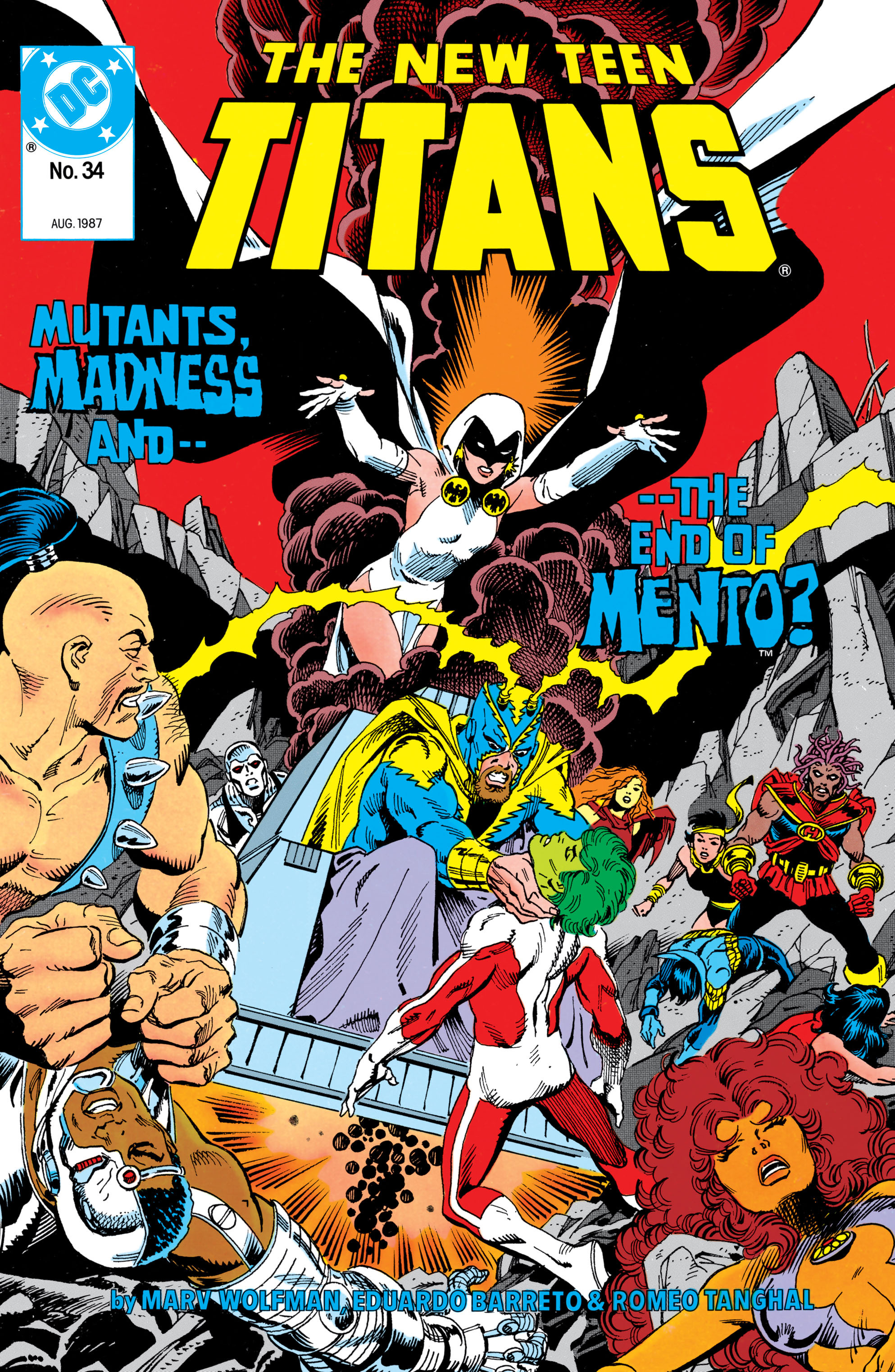 Read online The New Teen Titans (1984) comic -  Issue #34 - 1