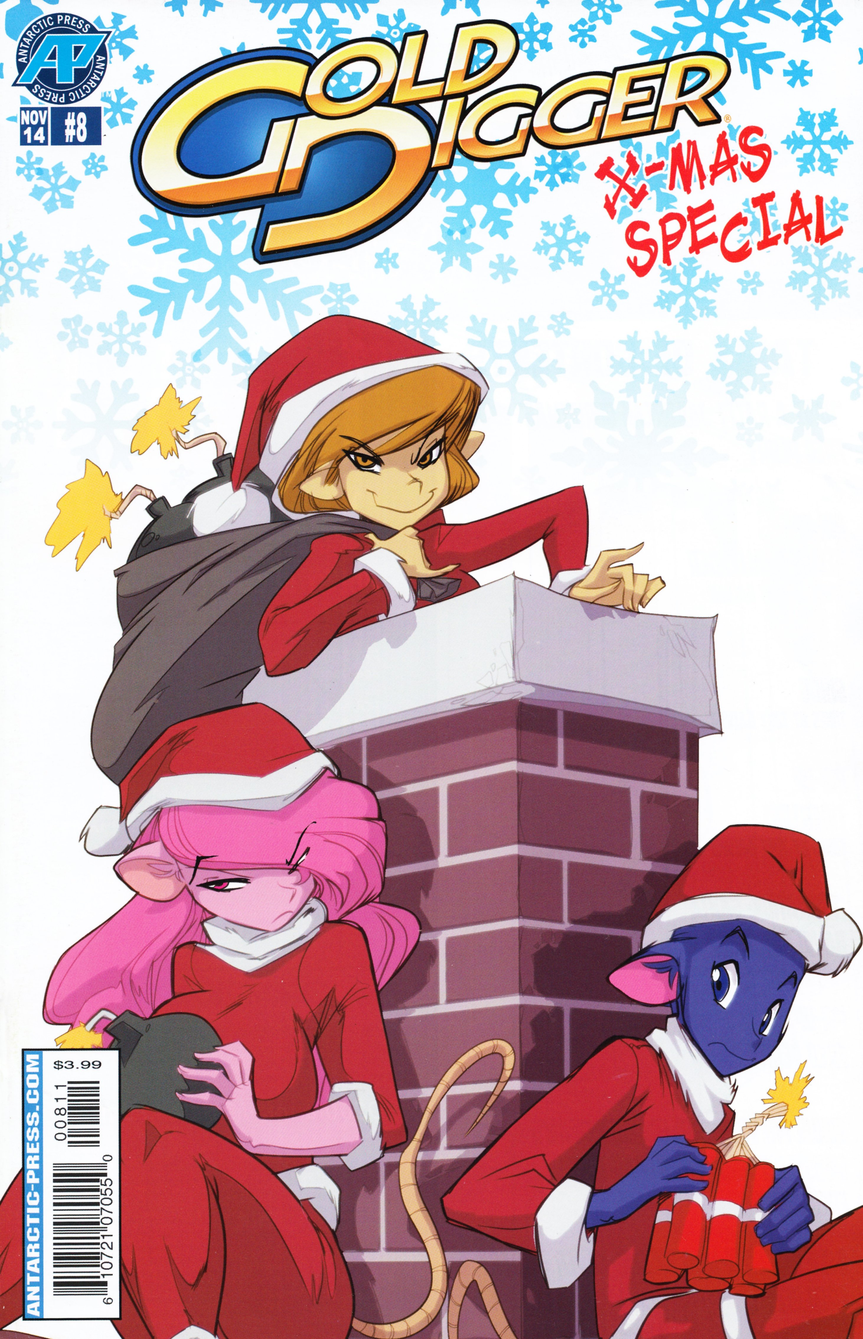 Read online Gold Digger X-Mas Special comic -  Issue #8 - 1