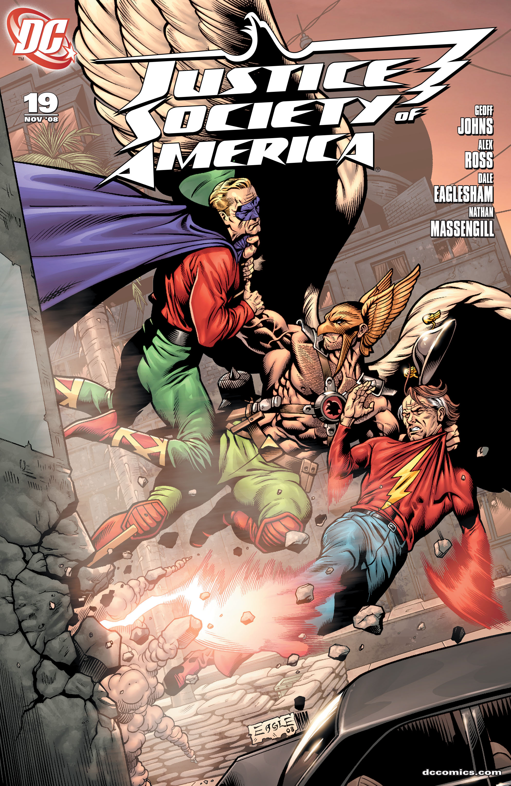 Read online Justice Society of America (2007) comic -  Issue #19 - 2