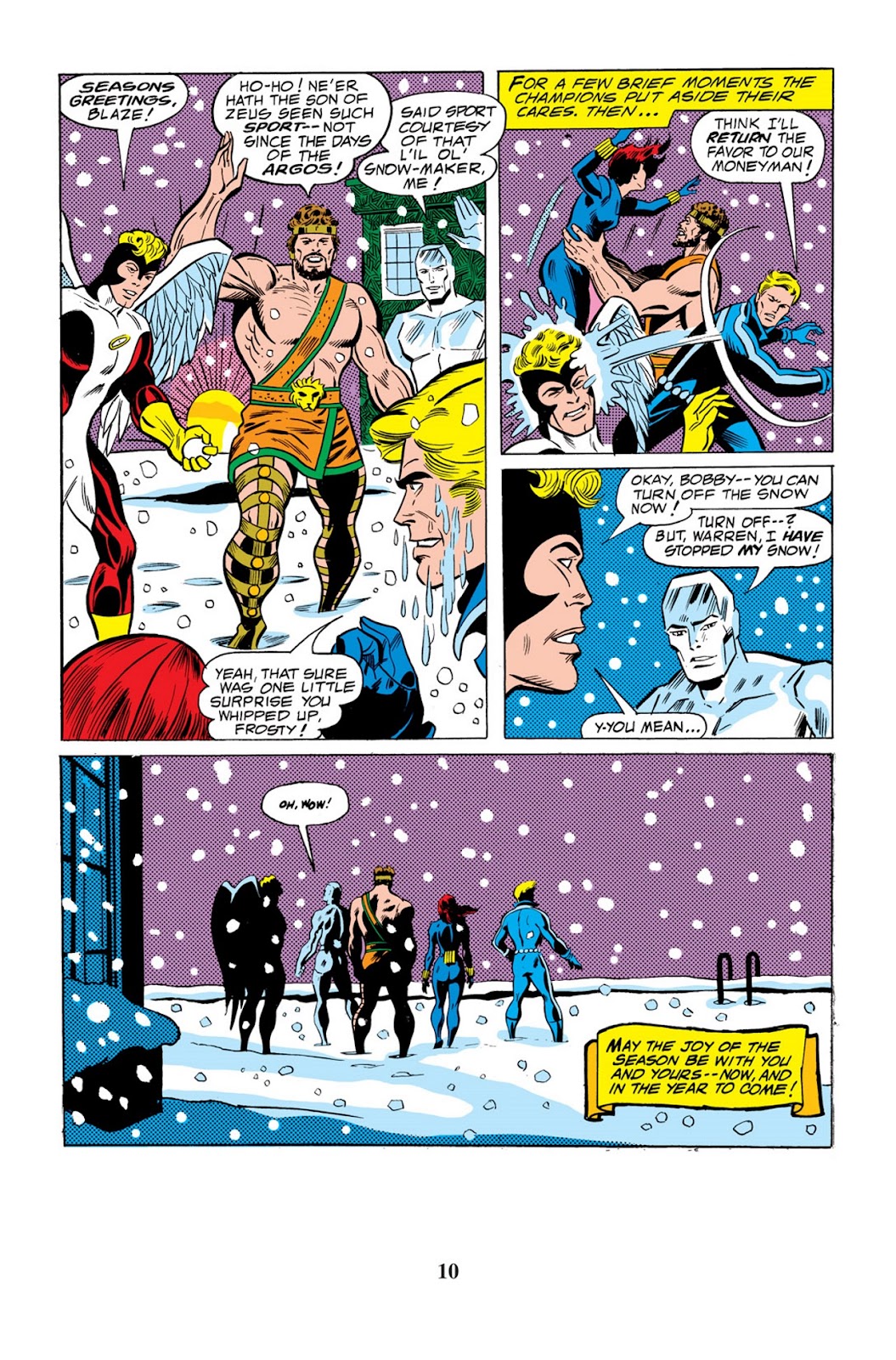 Marvel Holiday Magazine 2010 issue 4 - Page 19