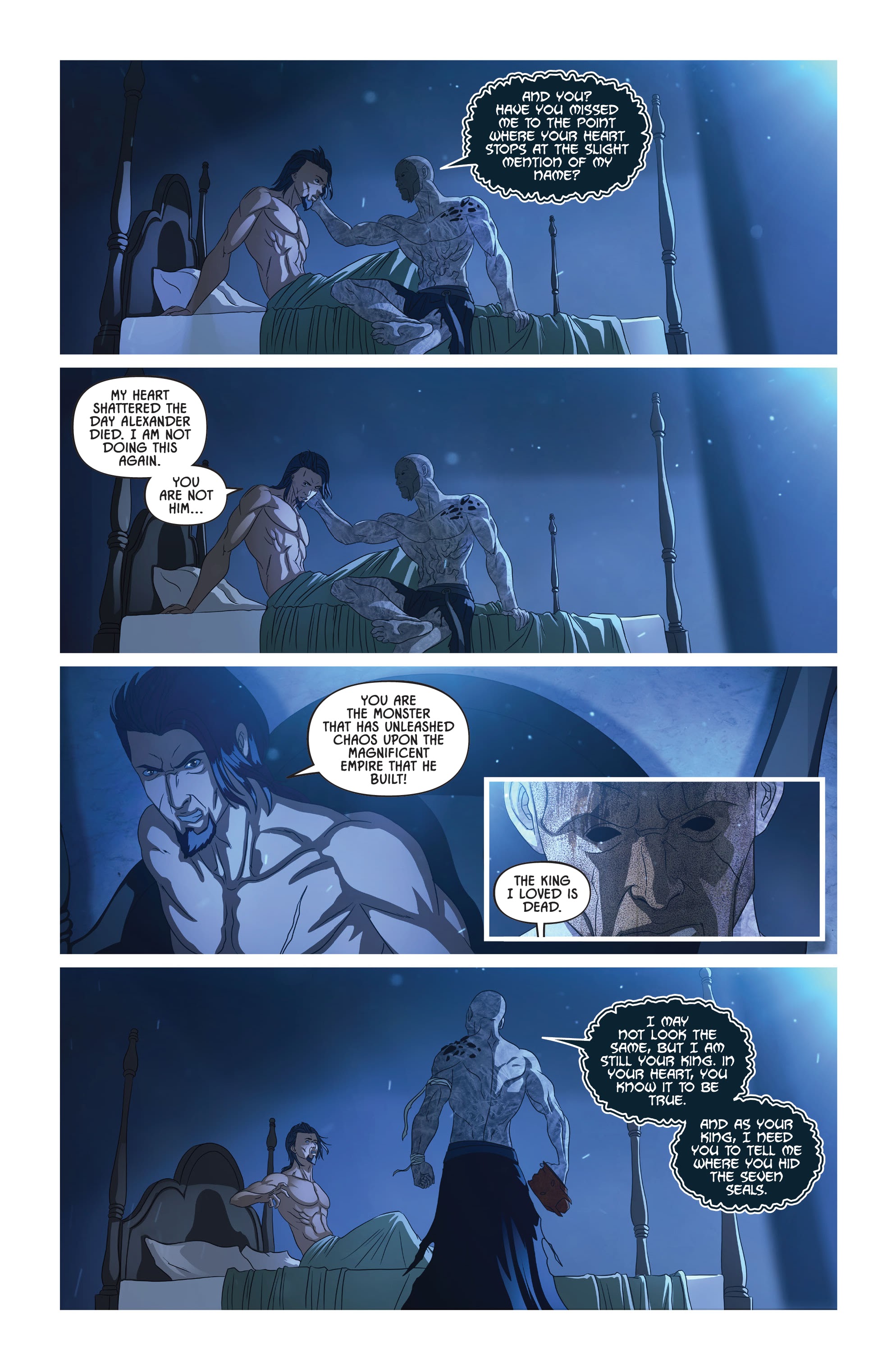 Read online Knights of the Golden Sun comic -  Issue #12 - 19