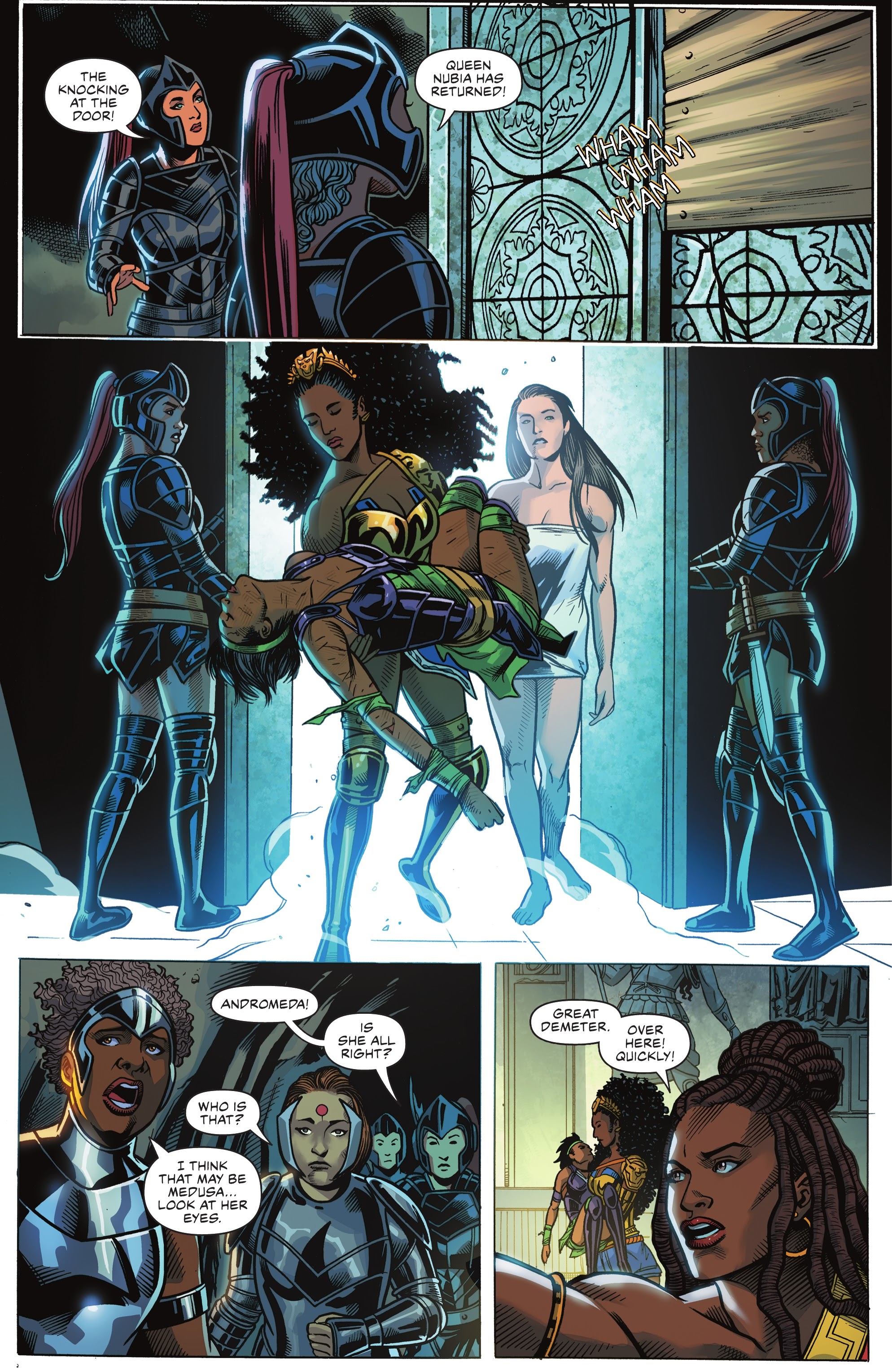 Read online Nubia & the Amazons comic -  Issue #5 - 13