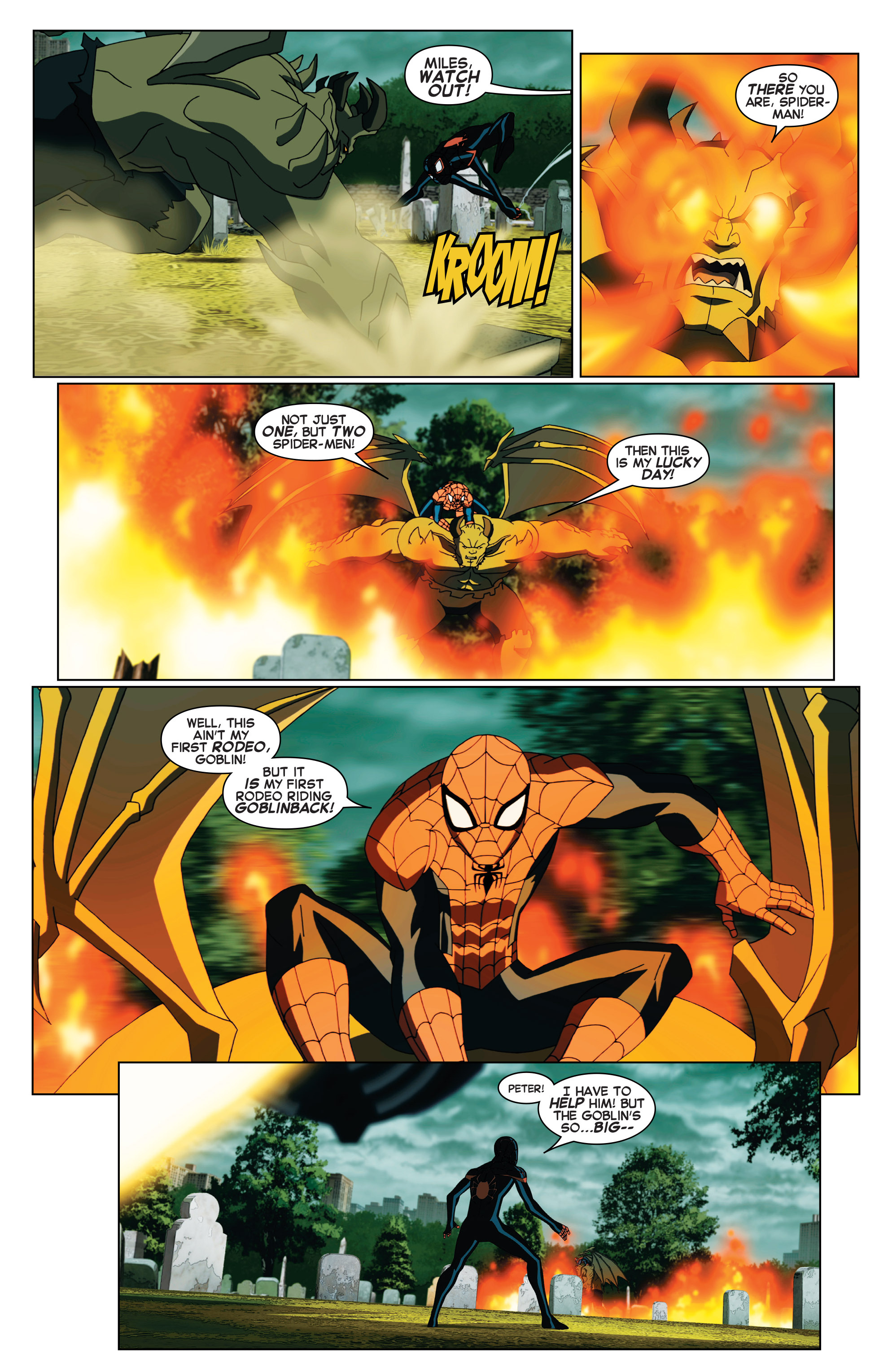 Read online Marvel Universe Ultimate Spider-Man Spider-Verse comic -  Issue #3 - 18