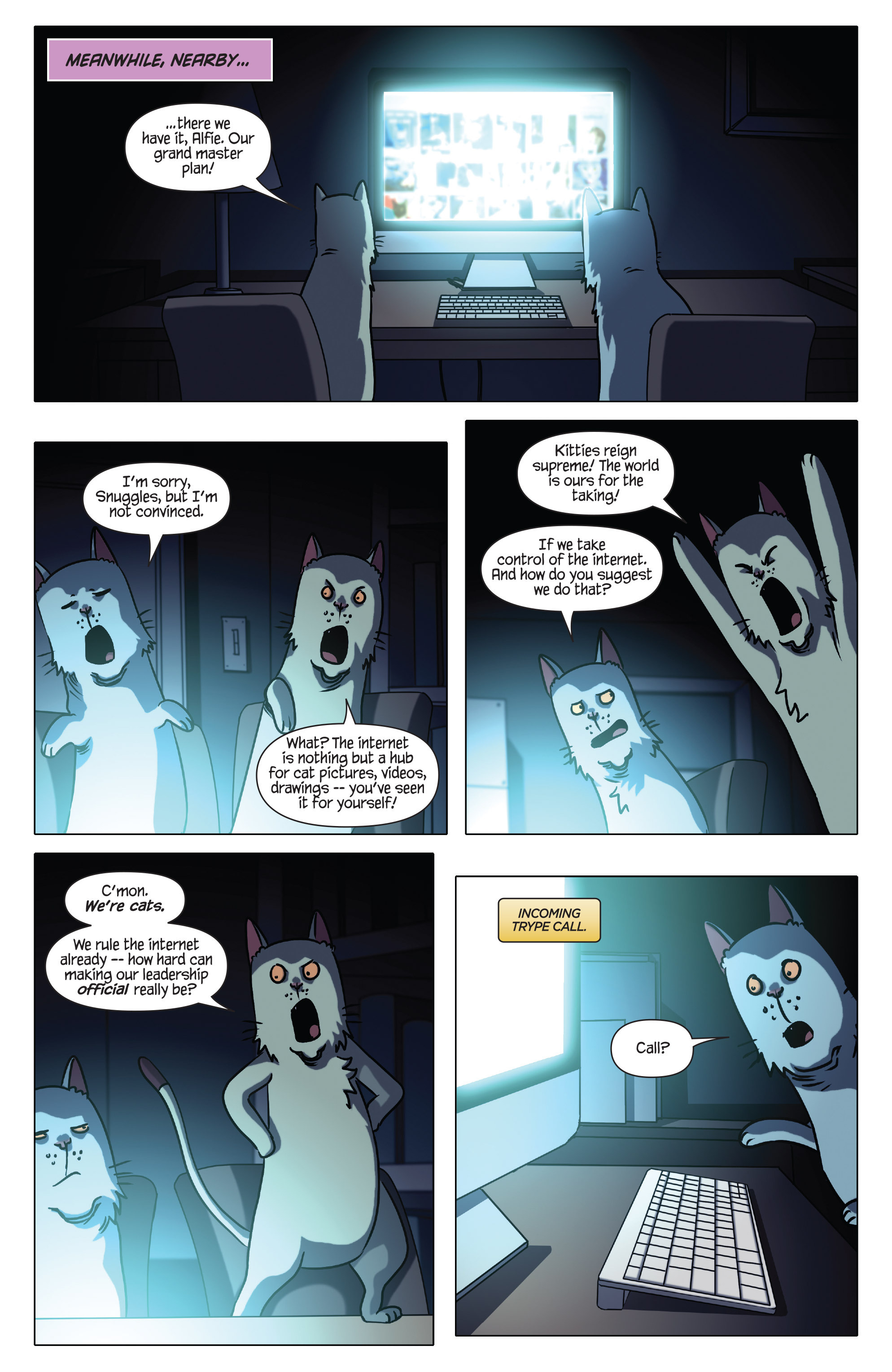 Read online Grumpy Cat & Pokey comic -  Issue #5 - 9