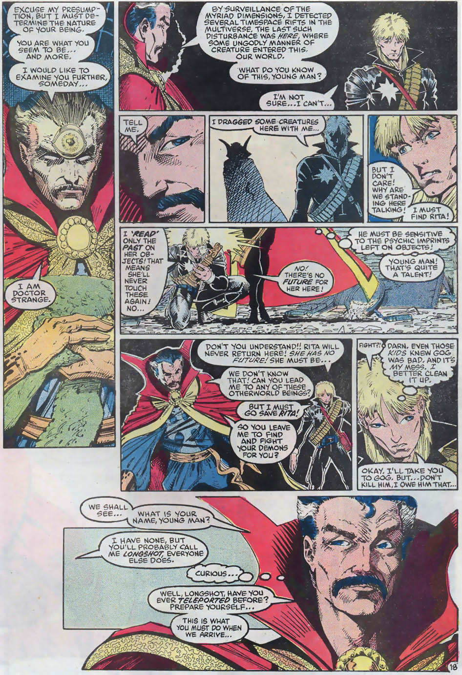 Read online Longshot (1985) comic -  Issue #5 - 19