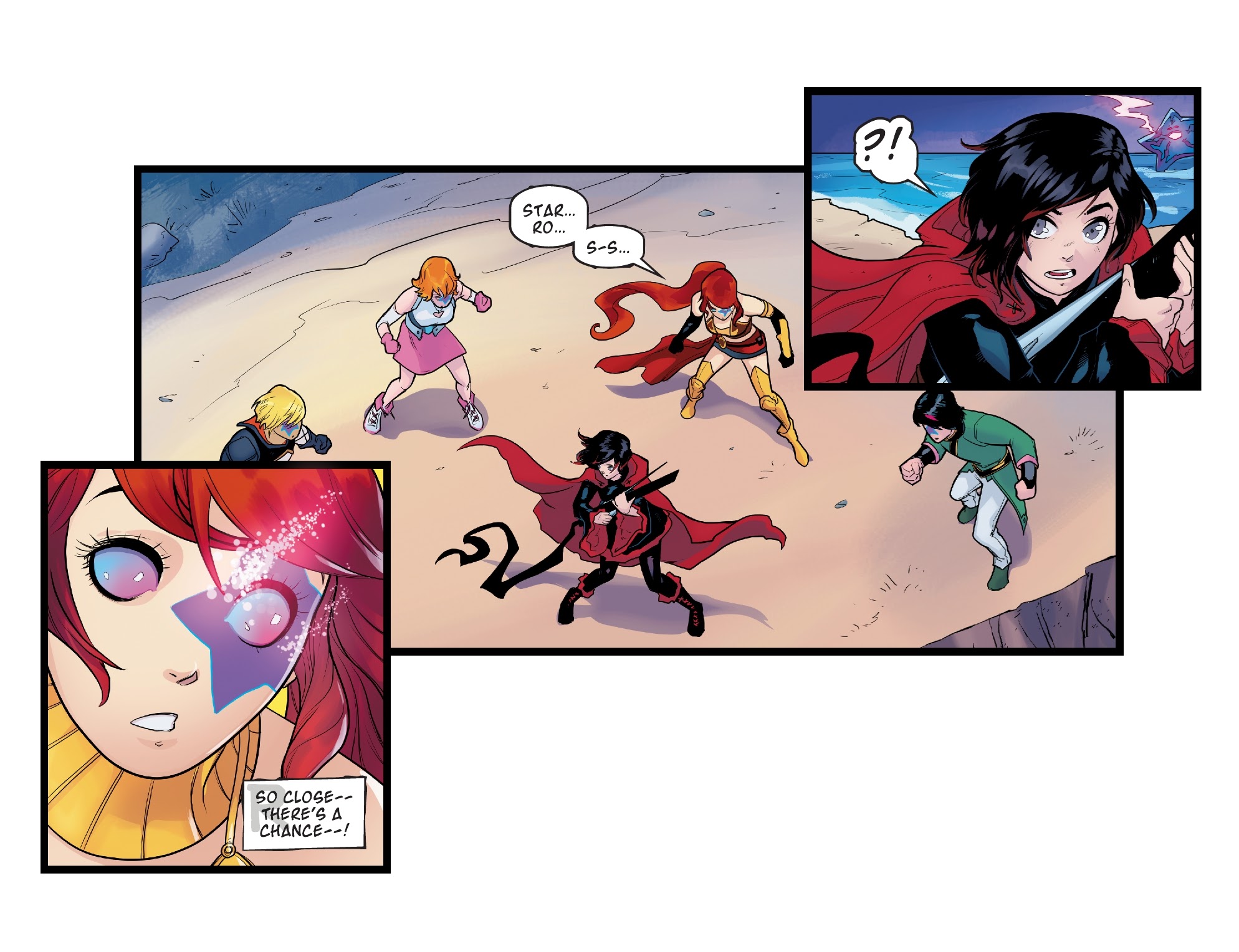 Read online RWBY/Justice League comic -  Issue #13 - 14