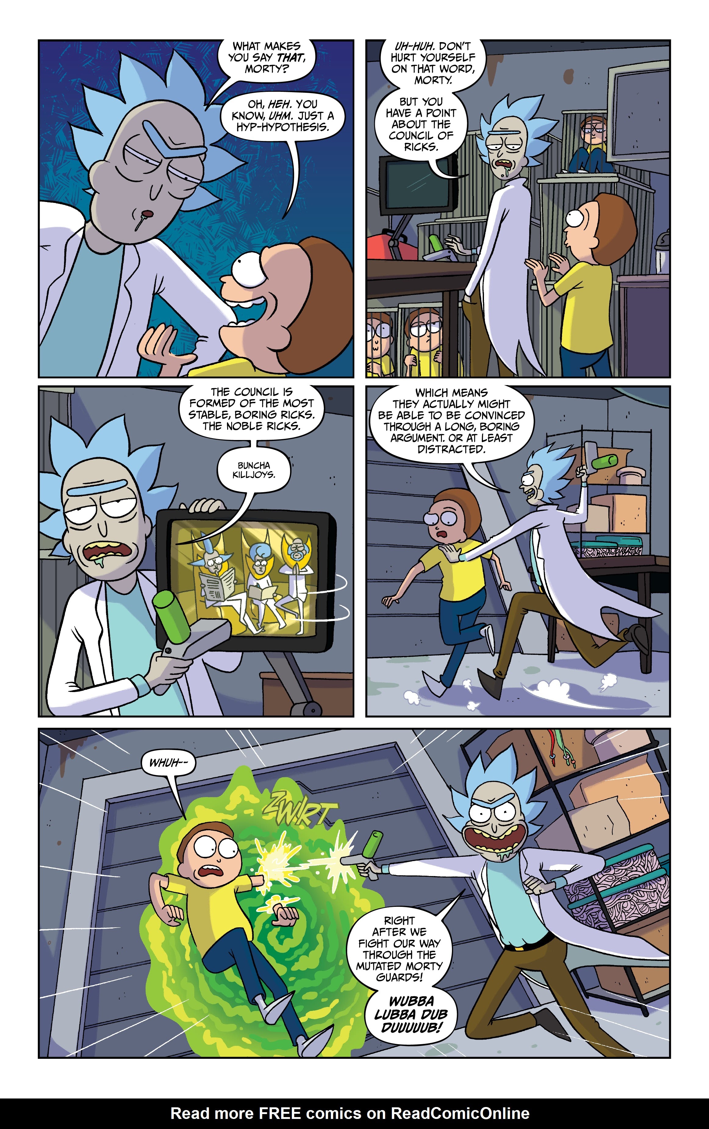 Read online Rick and Morty comic -  Issue # (2015) _Deluxe Edition 4 (Part 3) - 7