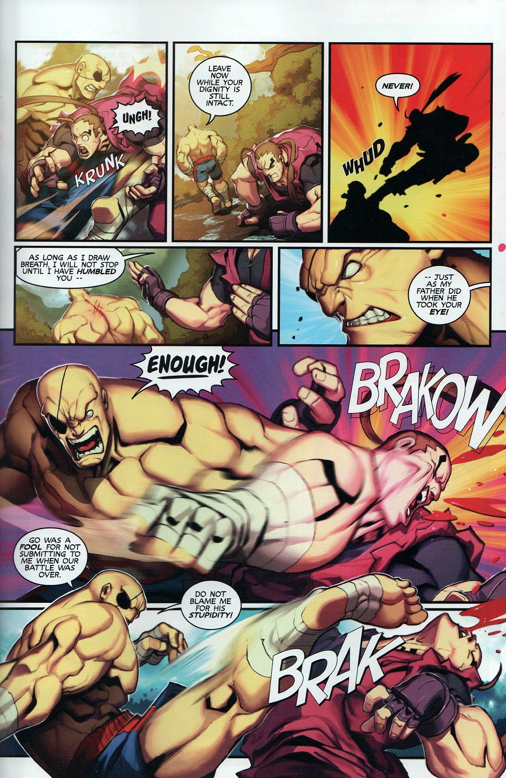 Read online Street Fighter Unlimited comic -  Issue #8 - 23