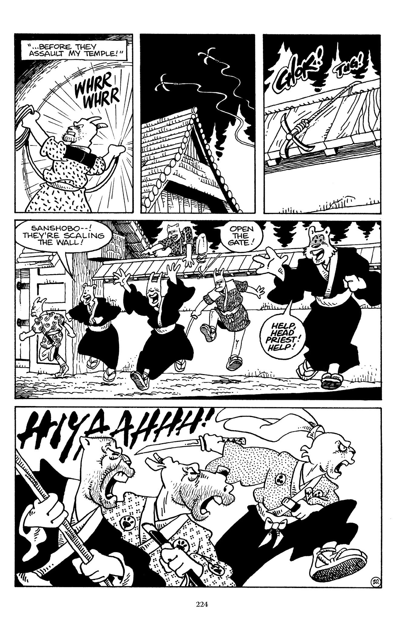 Read online The Usagi Yojimbo Saga comic -  Issue # TPB 3 - 221