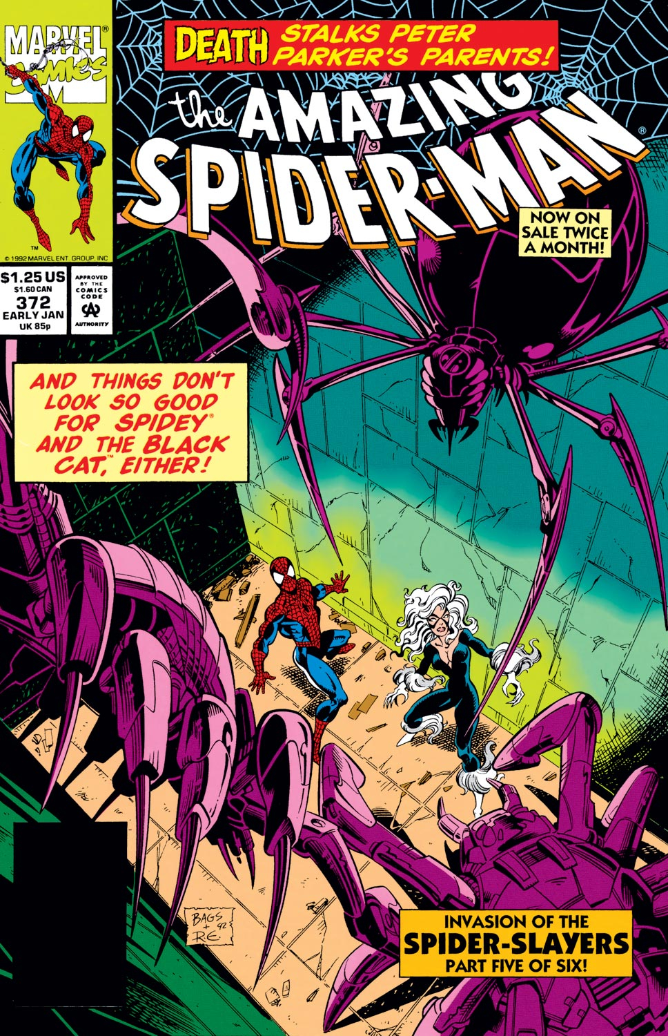 Read online The Amazing Spider-Man (1963) comic -  Issue #372 - 1