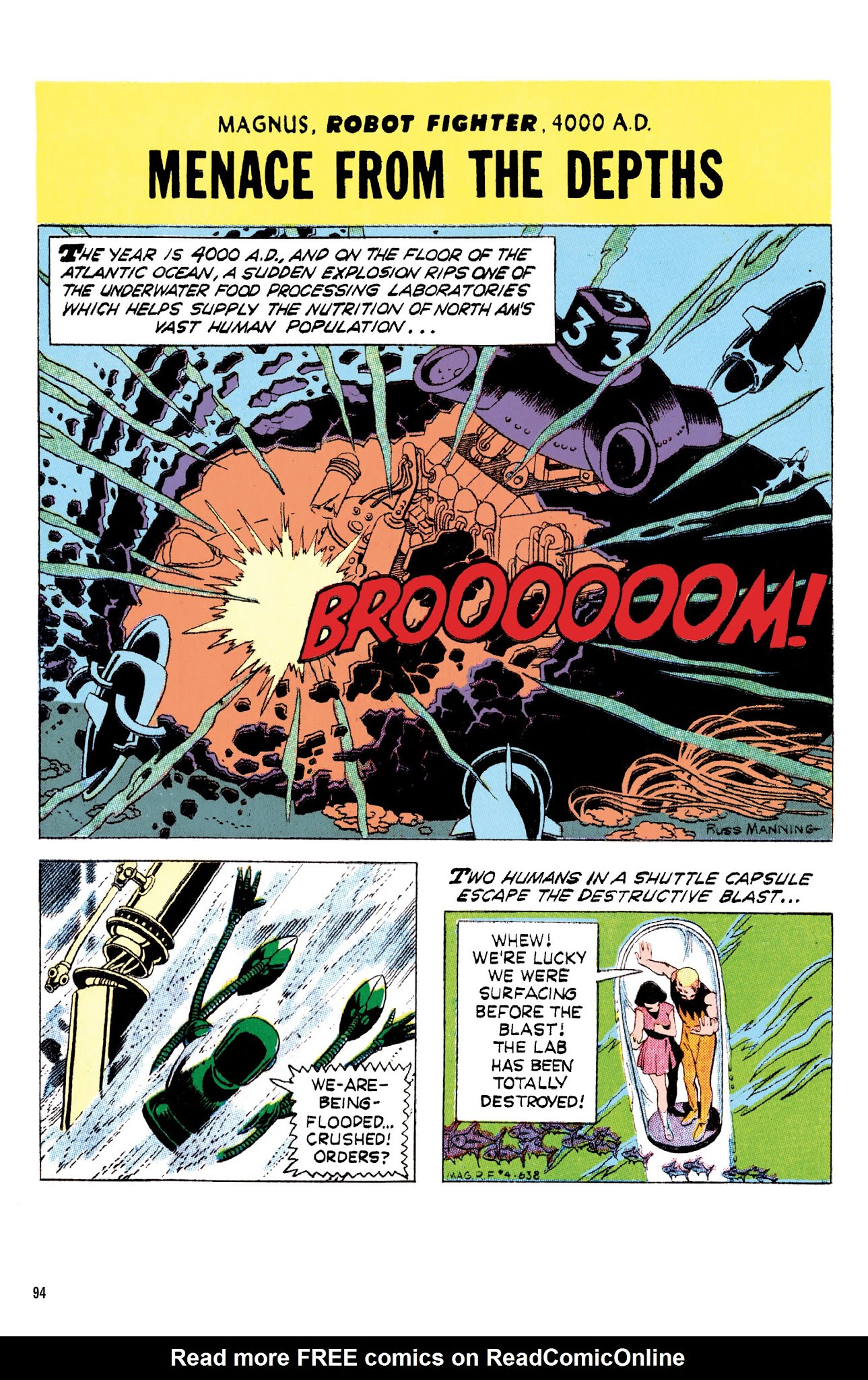 Read online Magnus, Robot Fighter Archives comic -  Issue # TPB 1 (Part 1) - 96