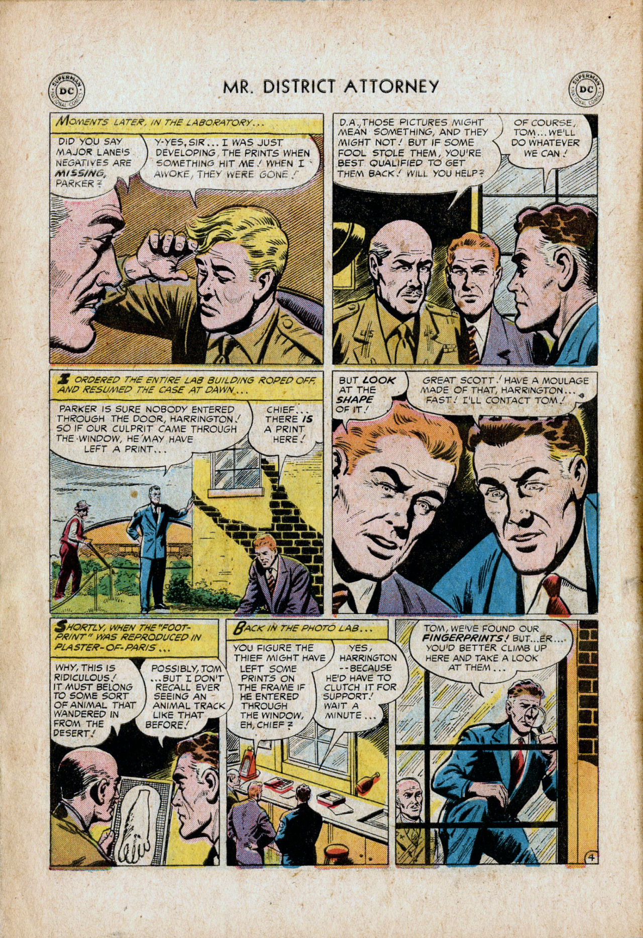 Read online Mr. District Attorney comic -  Issue #55 - 6