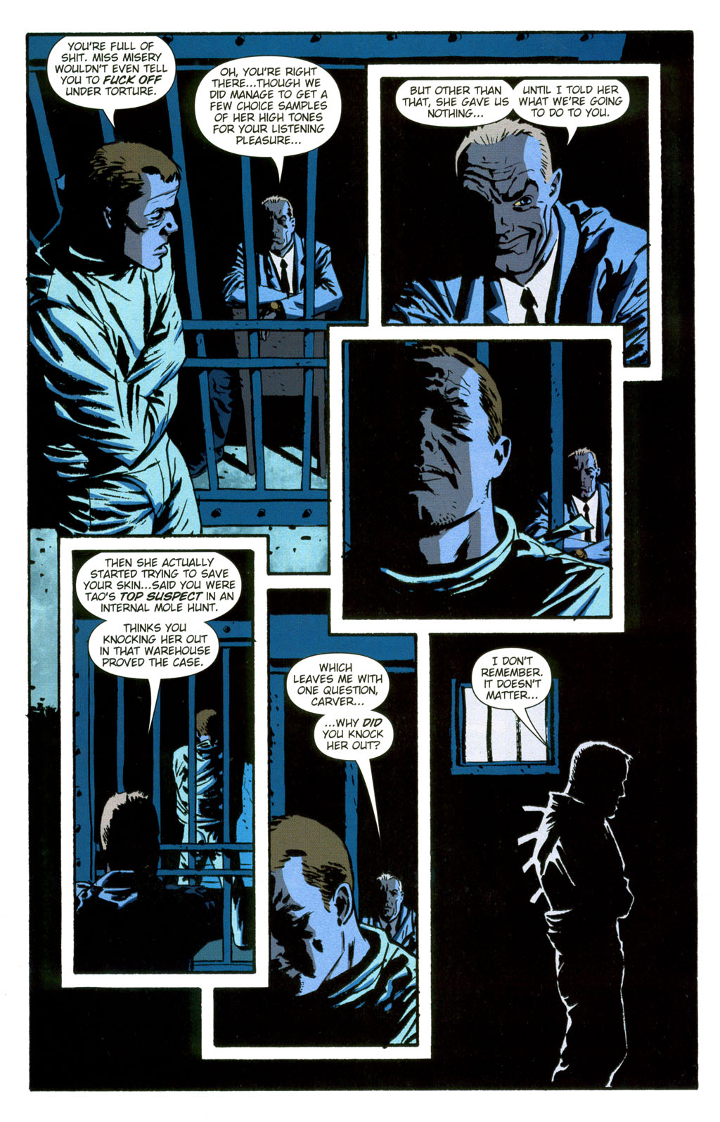 Read online Sleeper comic -  Issue #11 - 21