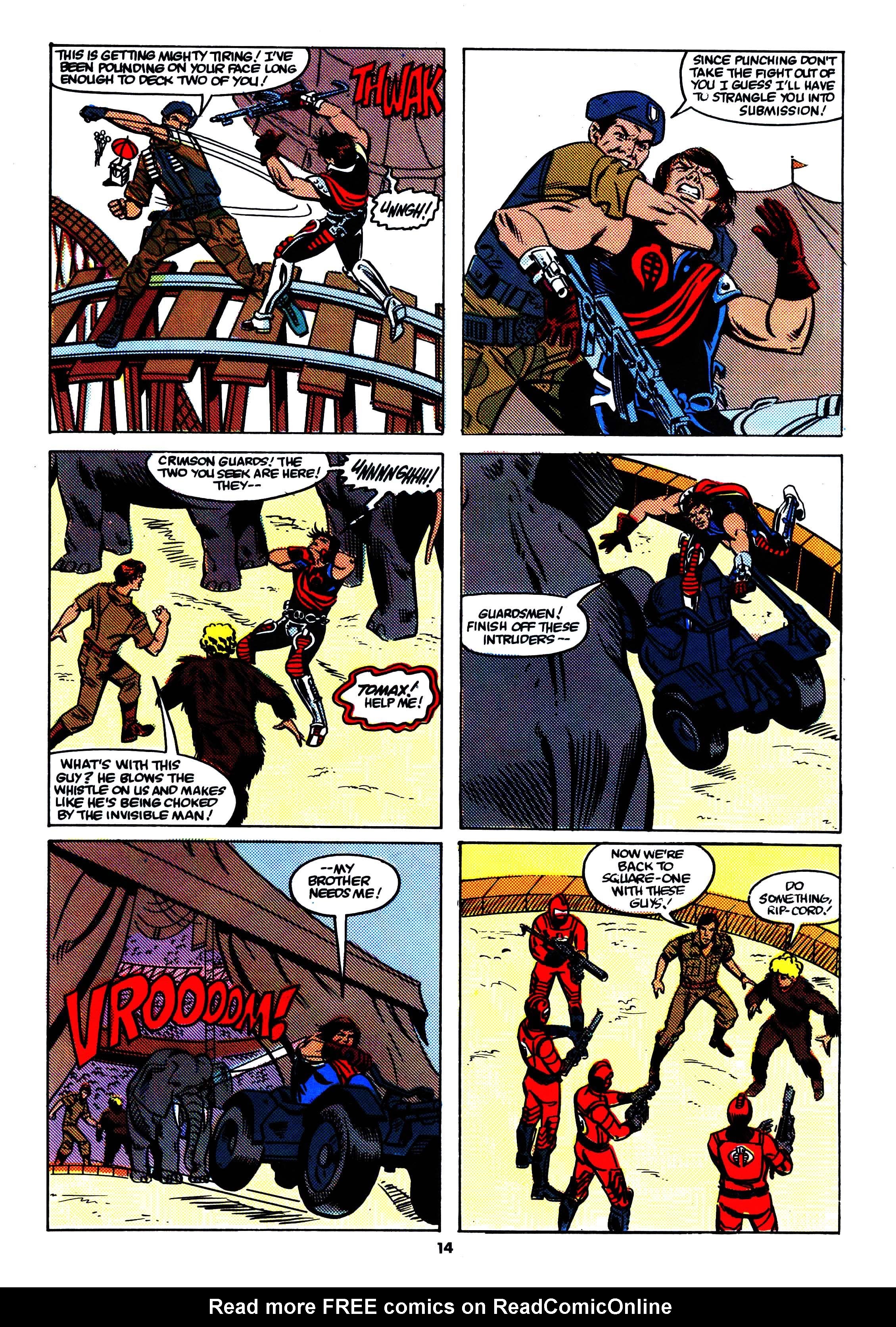 Read online Action Force comic -  Issue #32 - 15