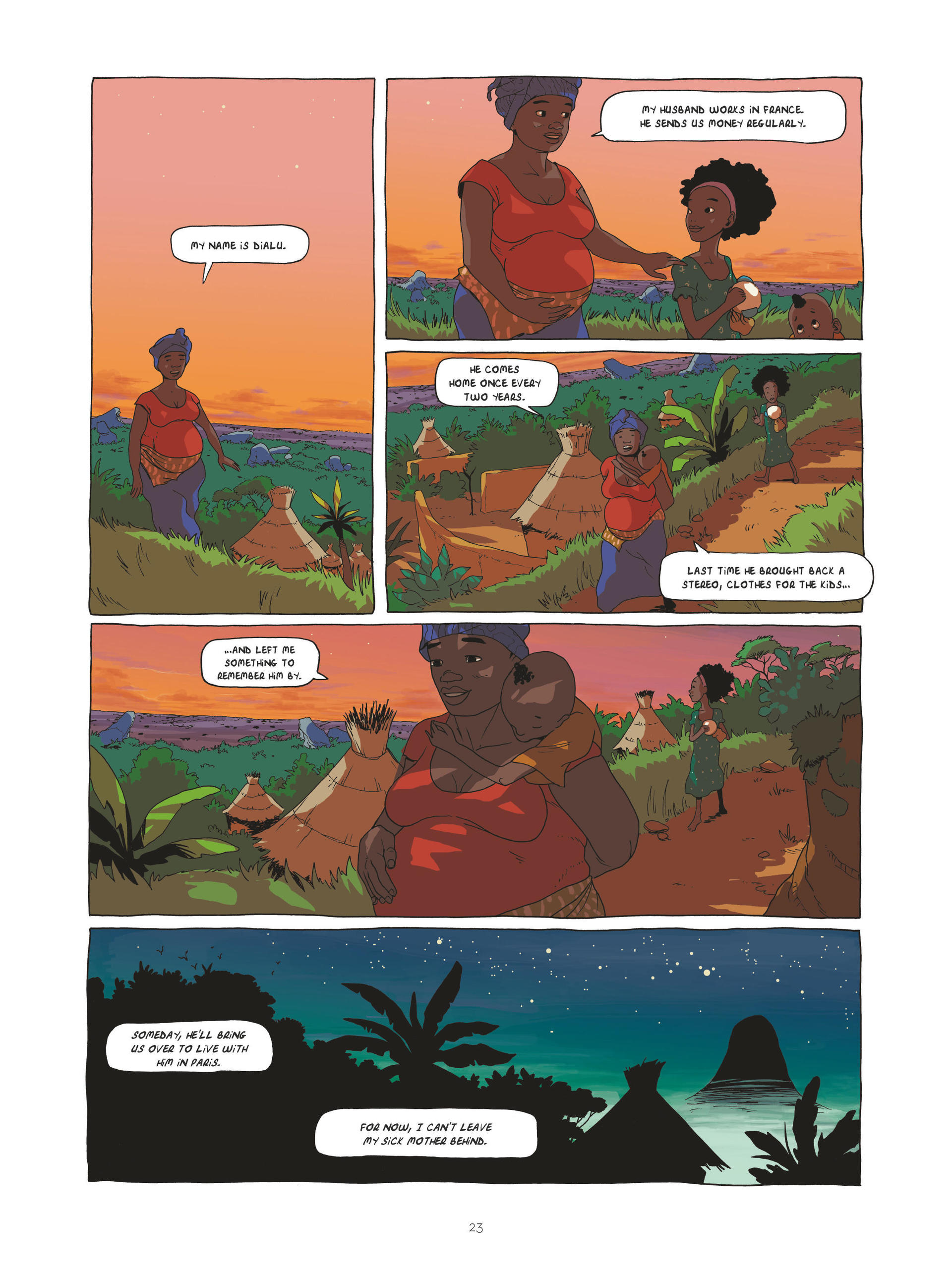 Read online Zidrou-Beuchot's African Trilogy comic -  Issue # TPB 1 - 23