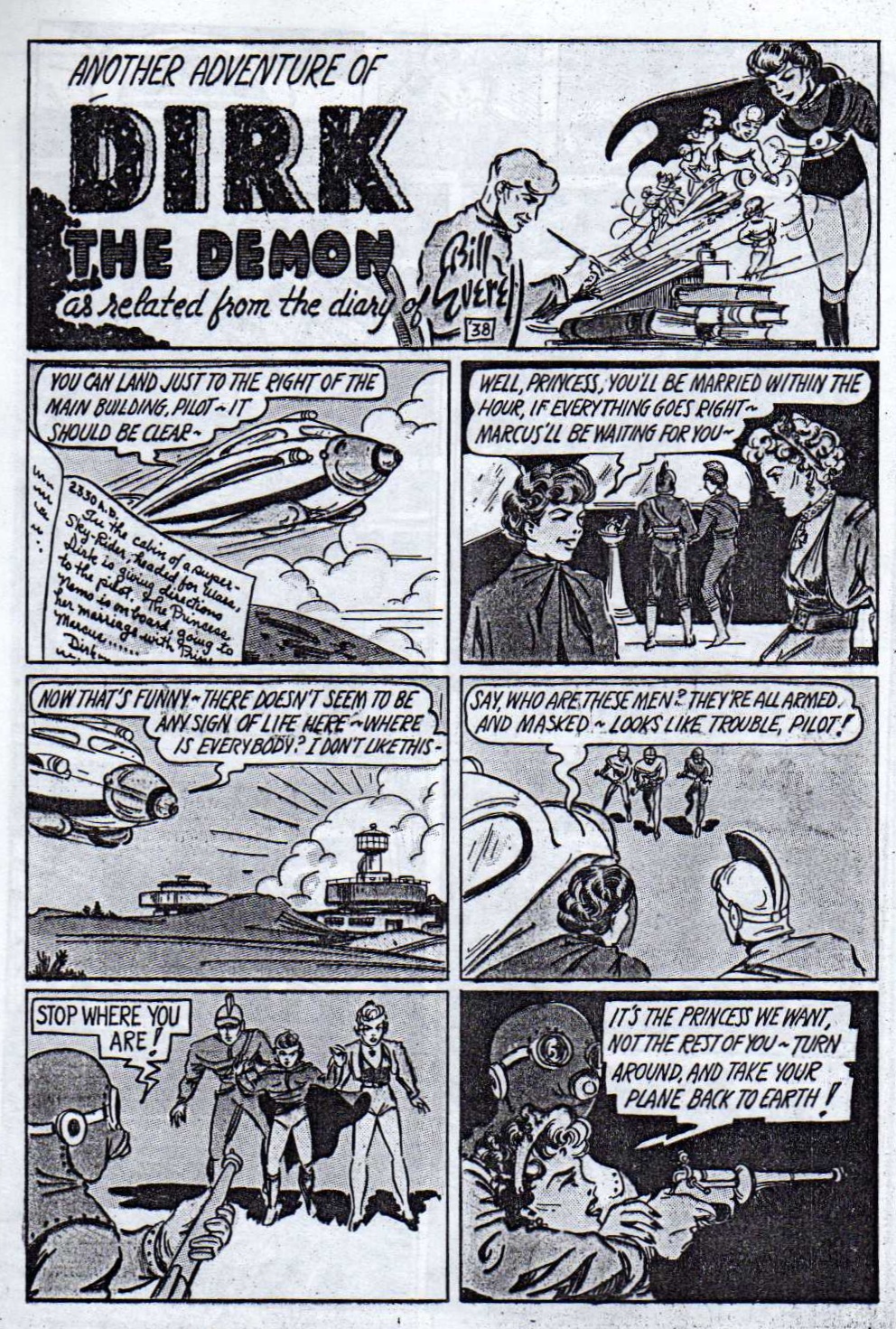 Read online Amazing Mystery Funnies comic -  Issue #7 - 8