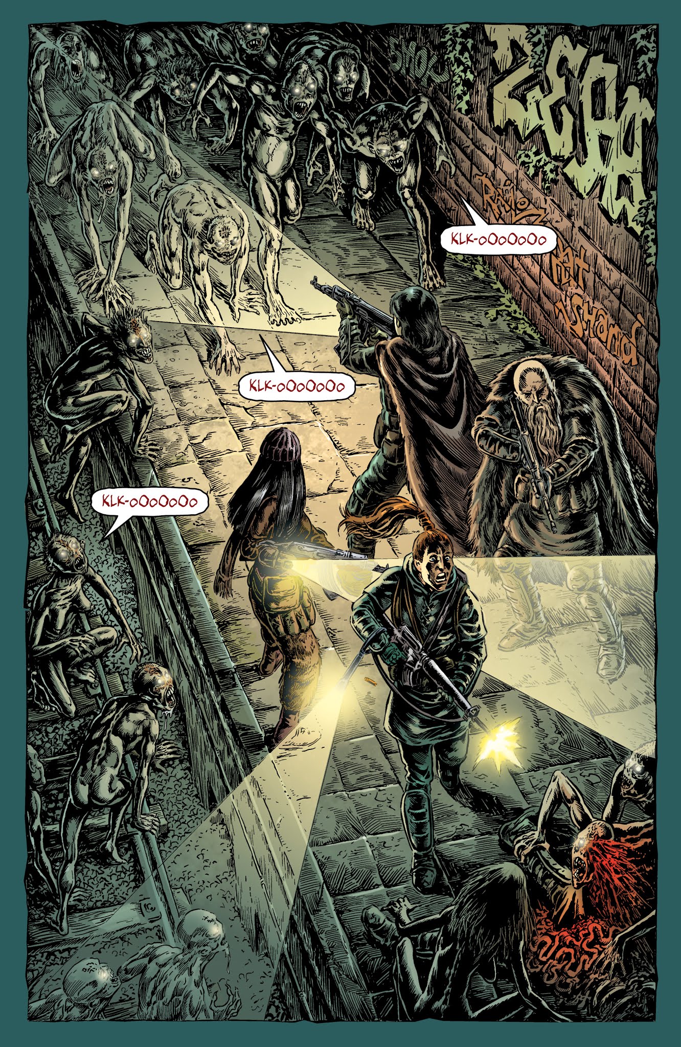 Read online Crossed Plus One Hundred: Mimic comic -  Issue #4 - 34